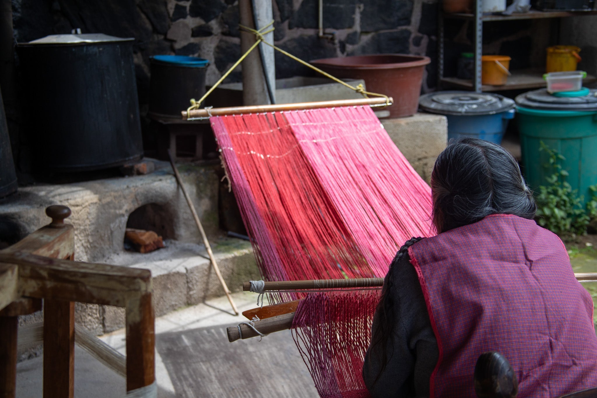 The Colors of Loom: Weaving with Cirila and Cozamalotl