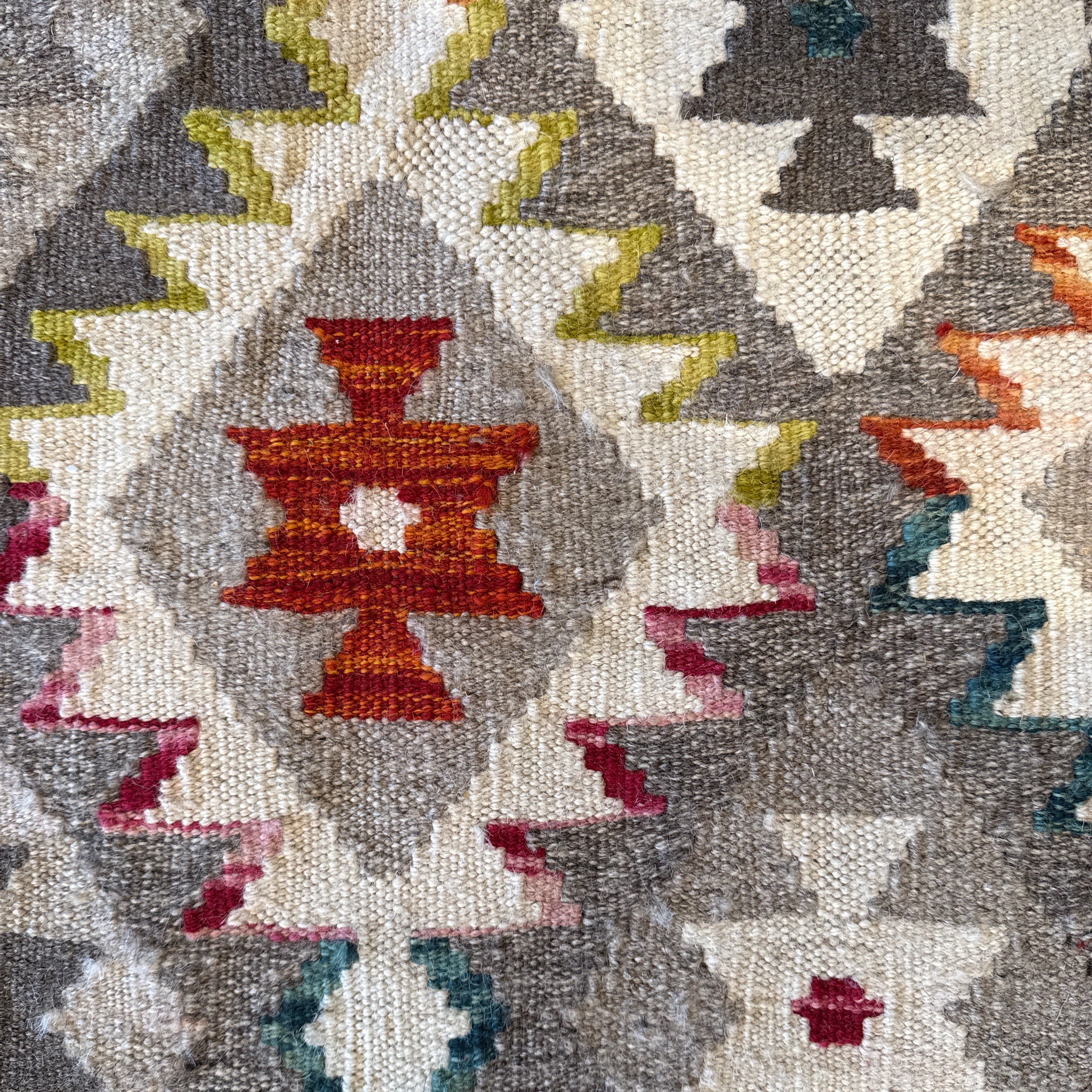Handwoven Wool Kilim Small Rug Afghanistan (3x5) - 003