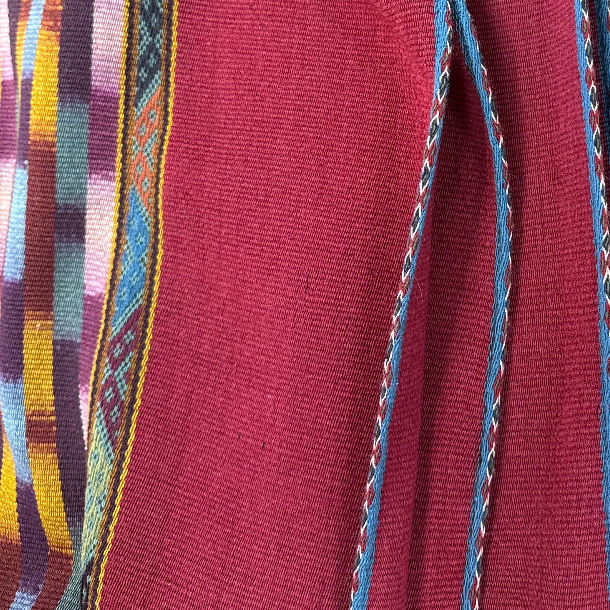 Handwoven Arcoiris Merino and Alpaca Throw Peru