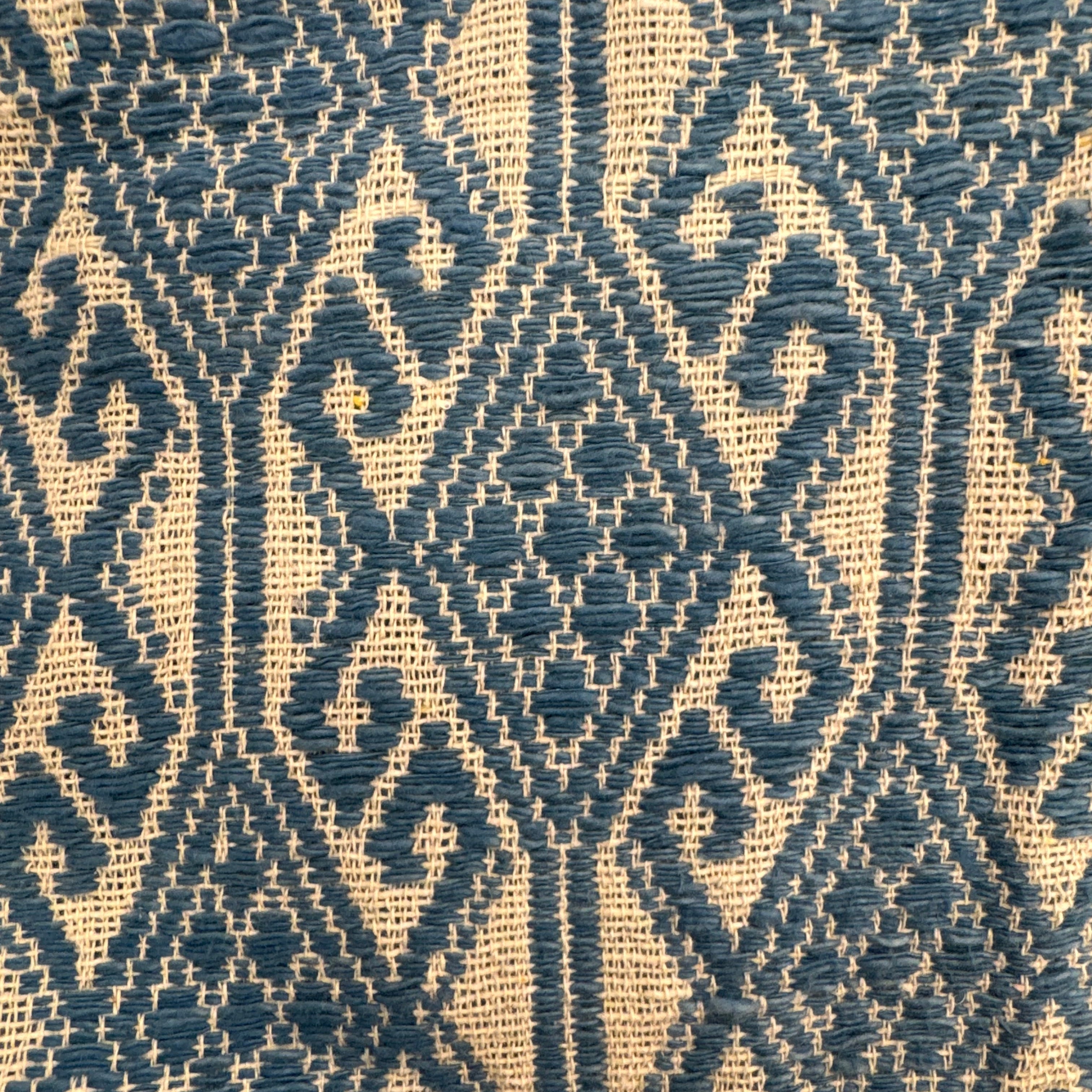 Handwoven Tai Lue Indigo Throw Laos