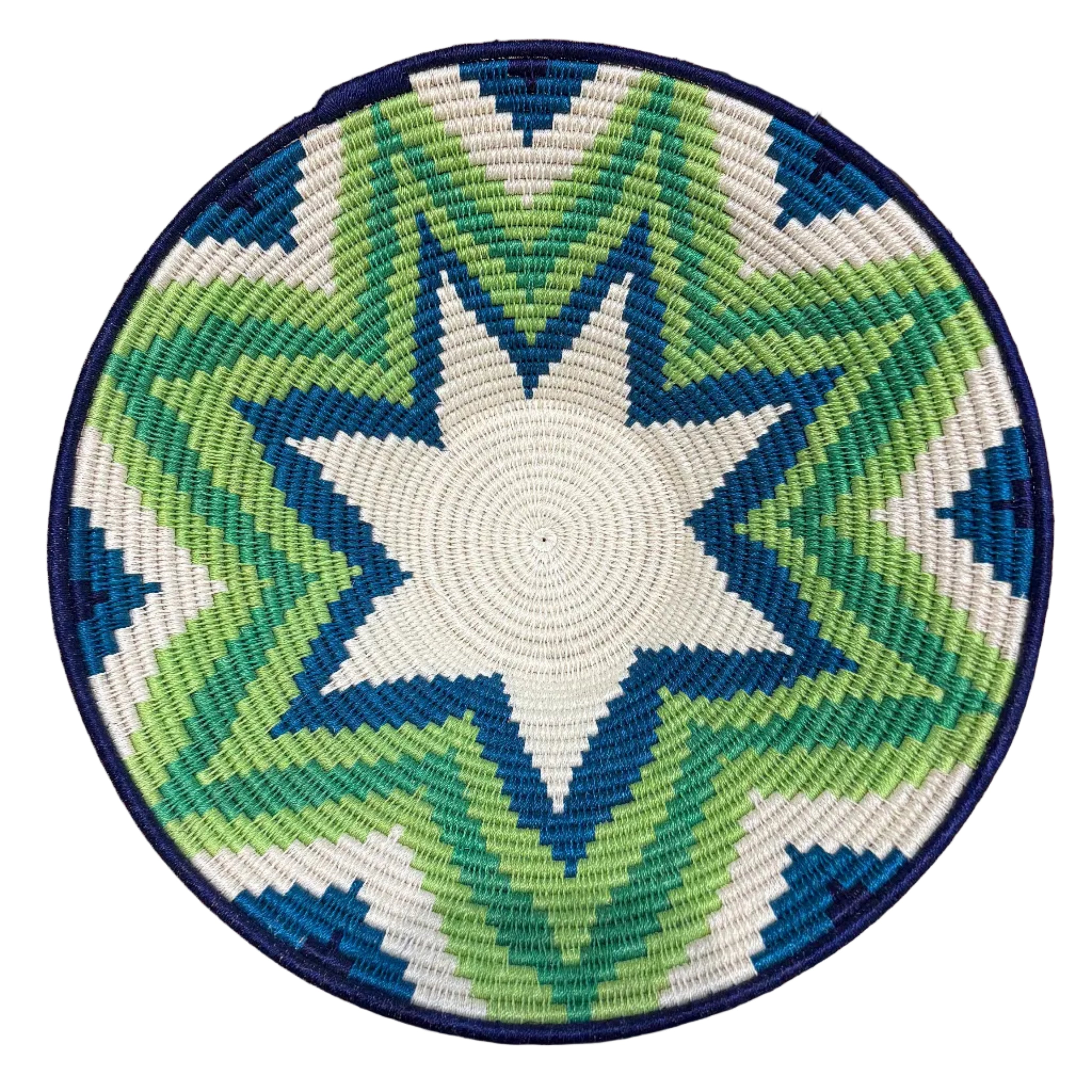 Natural Sisal Star Large Basket Eswatini