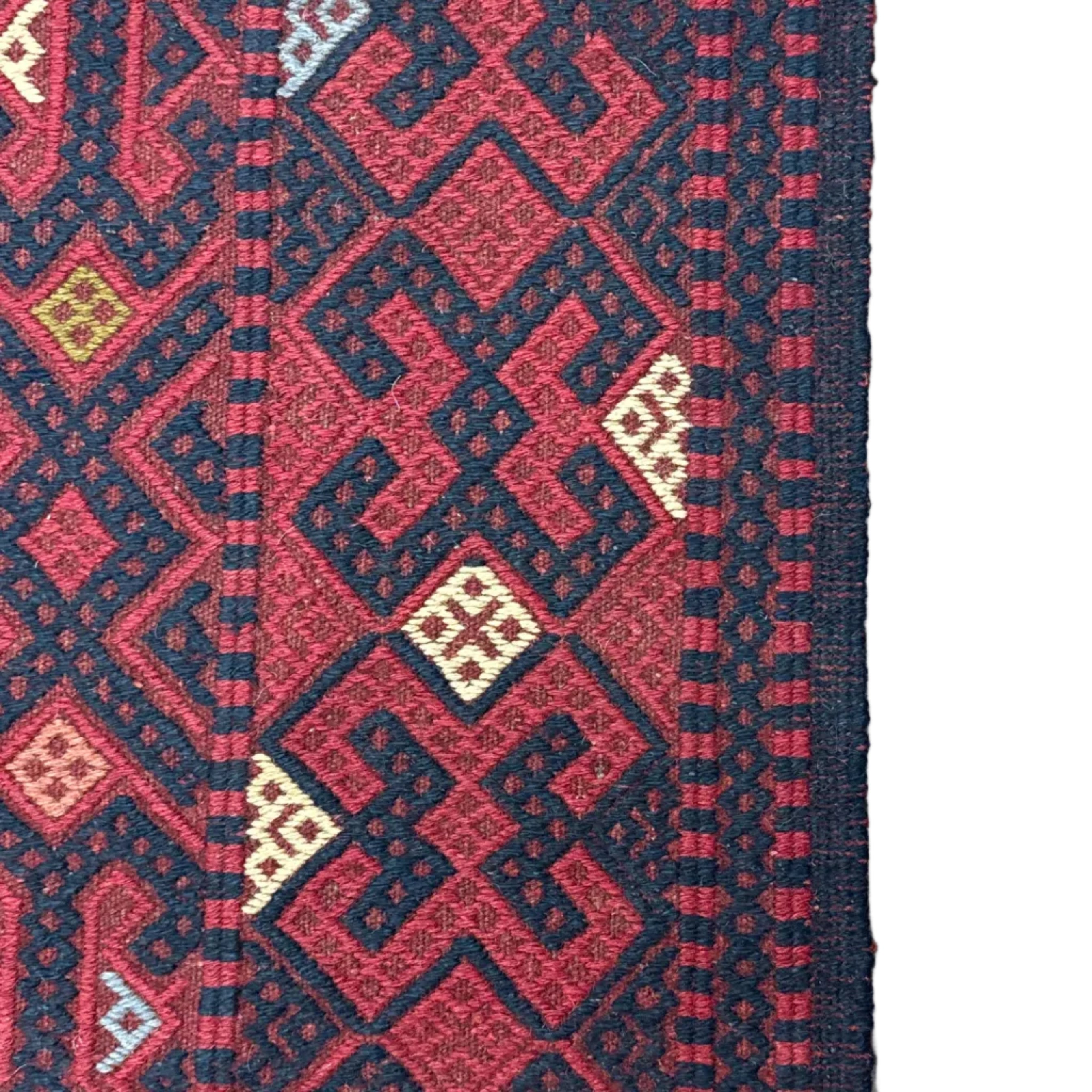 Handwoven Olami Kilim Afghanistan - 01