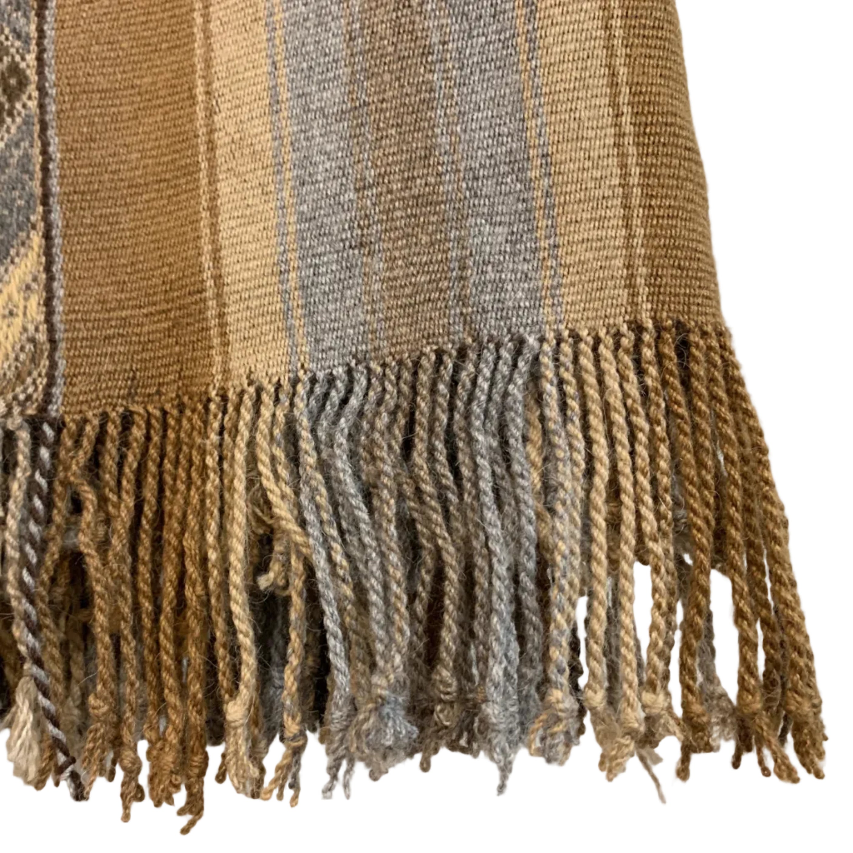 Handwoven Cielo Merino and Alpaca Throw Peru