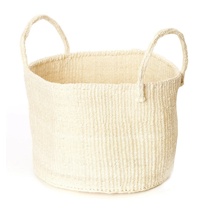 Handmade Natural Sisal Basket Kenya