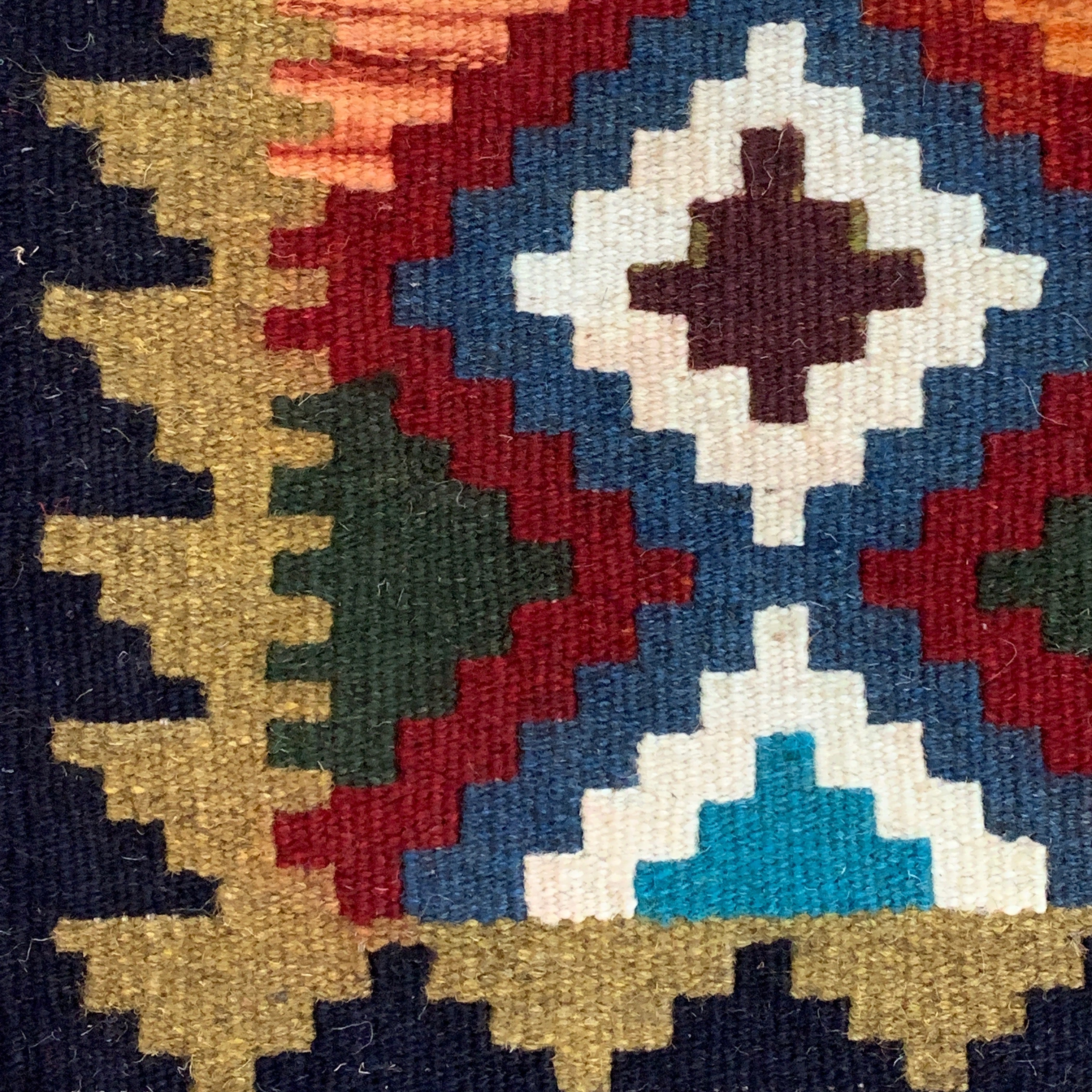 Handwoven Small Kilim Afghanistan (2x3) - 002
