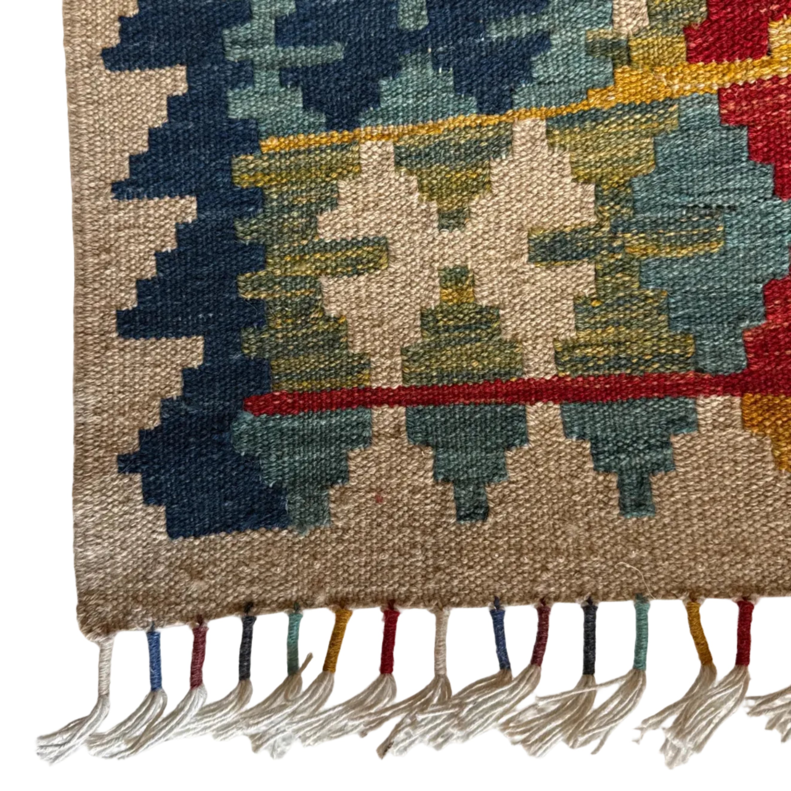 Handwoven Medium Kilim Afghanistan (4x6) - 016