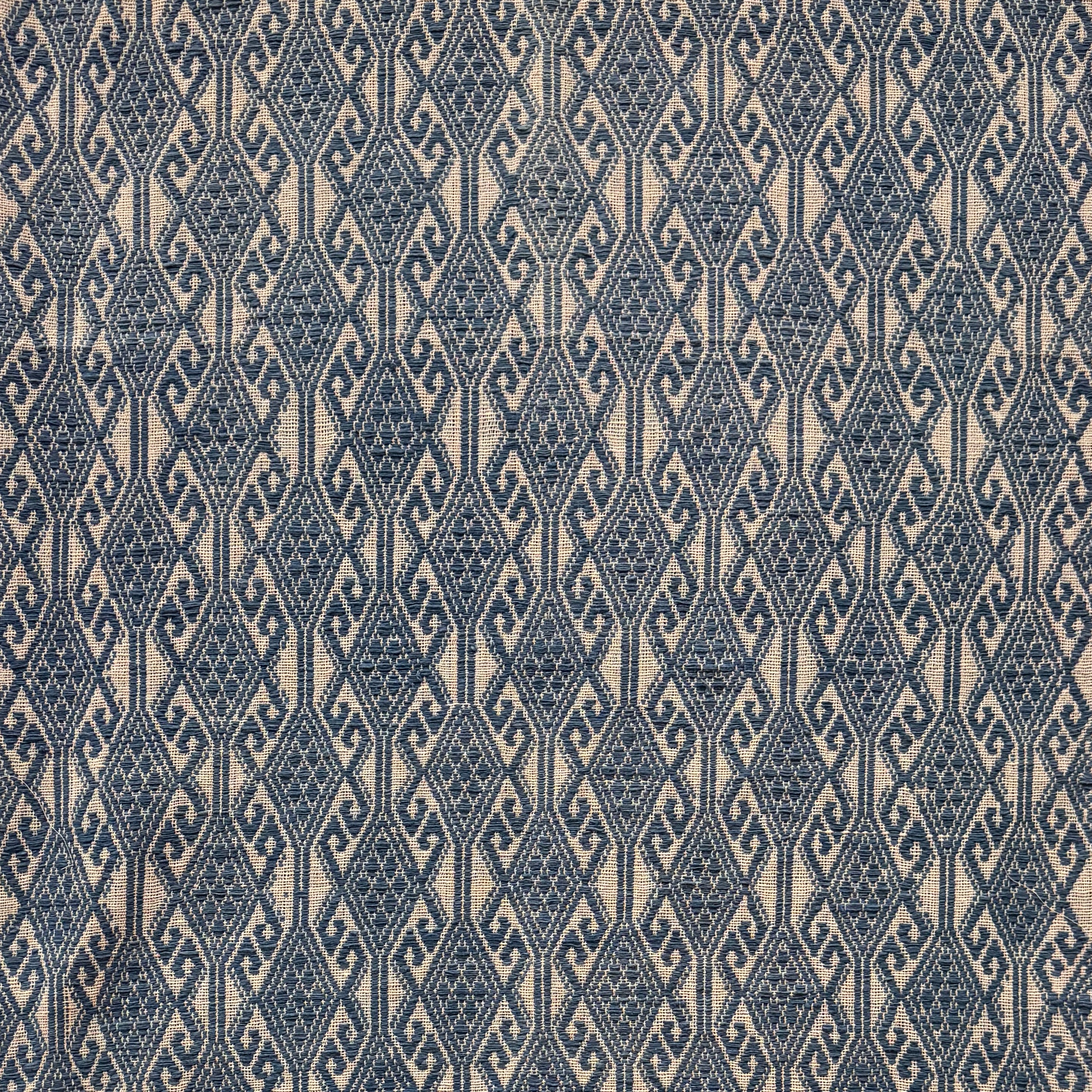 Handwoven Tai Lue Indigo Throw Laos
