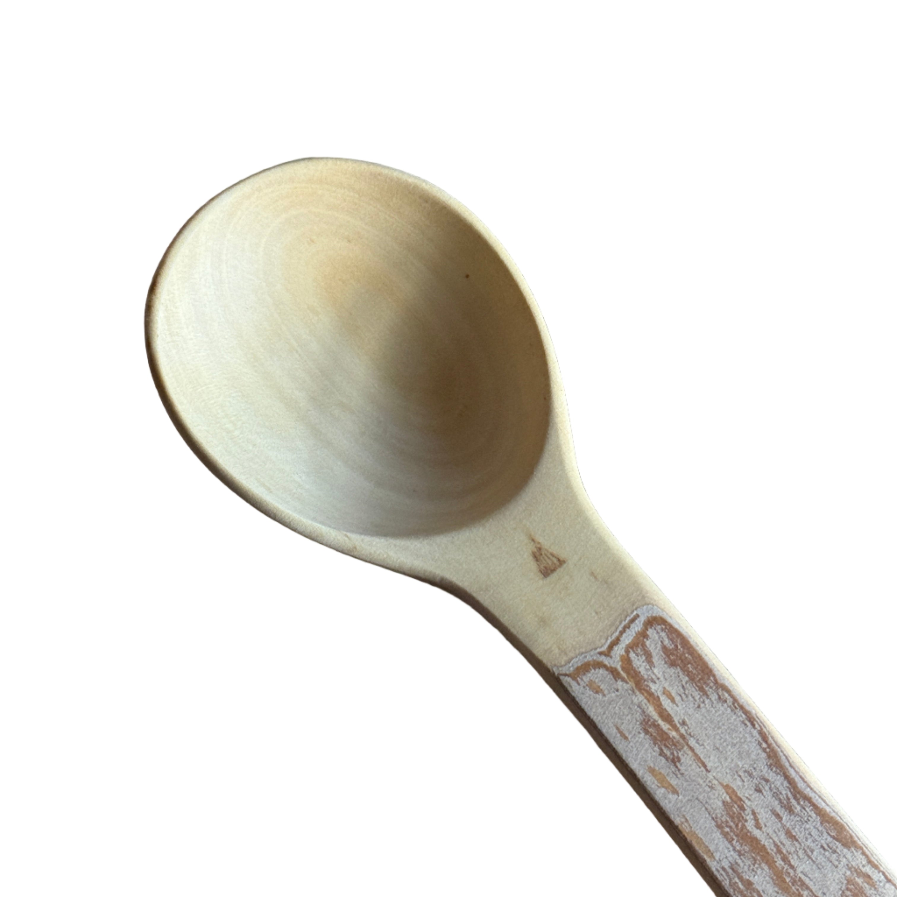 Hand carved Coffee Root Bark Medium Spoon Guatemala