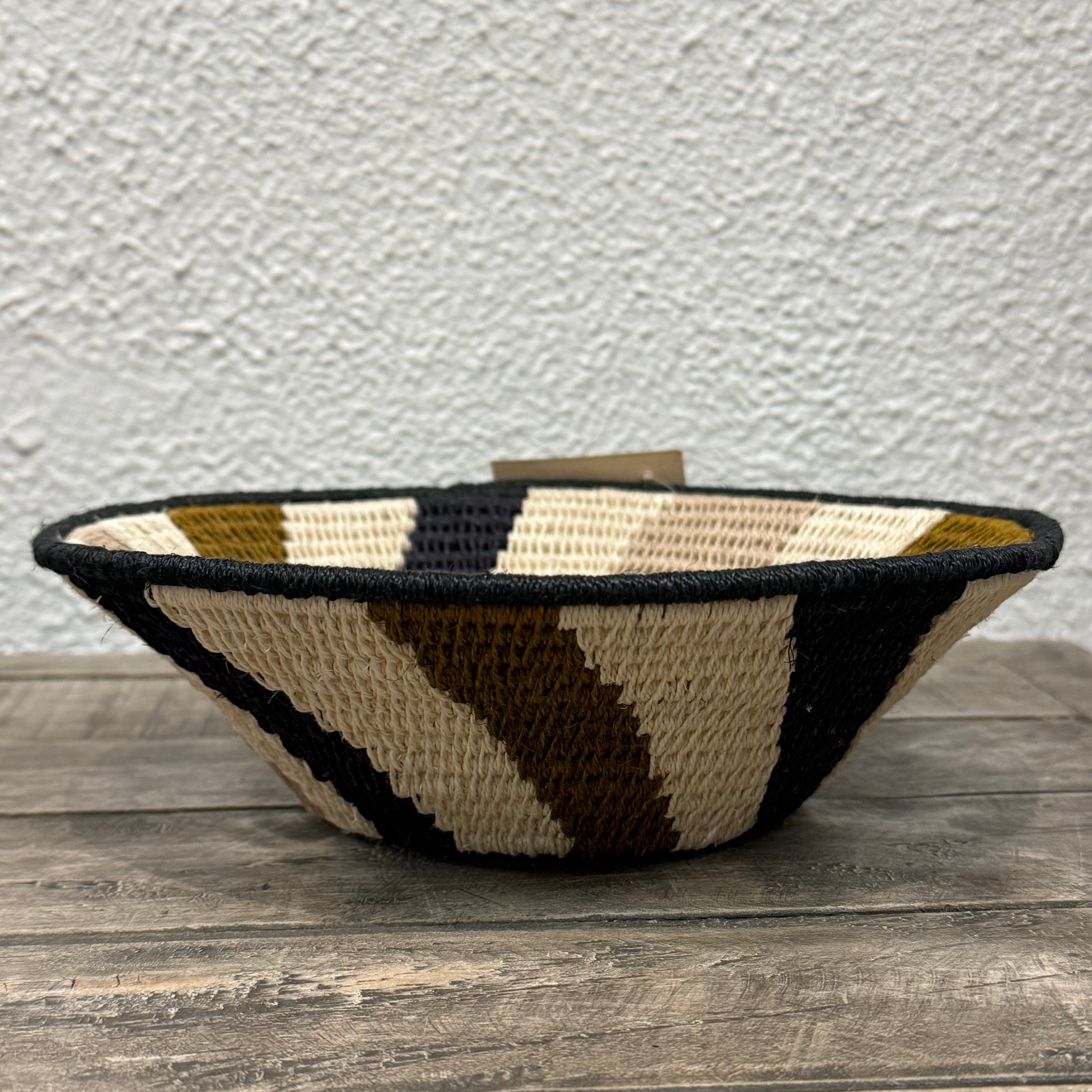 Natural Sisal Brown Basket Eswatini