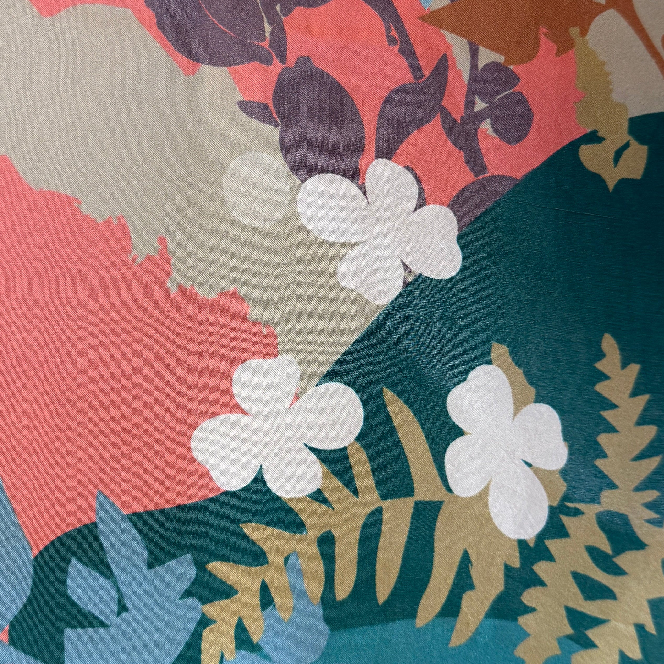 Mulberry Silk Summer Square Scarf India