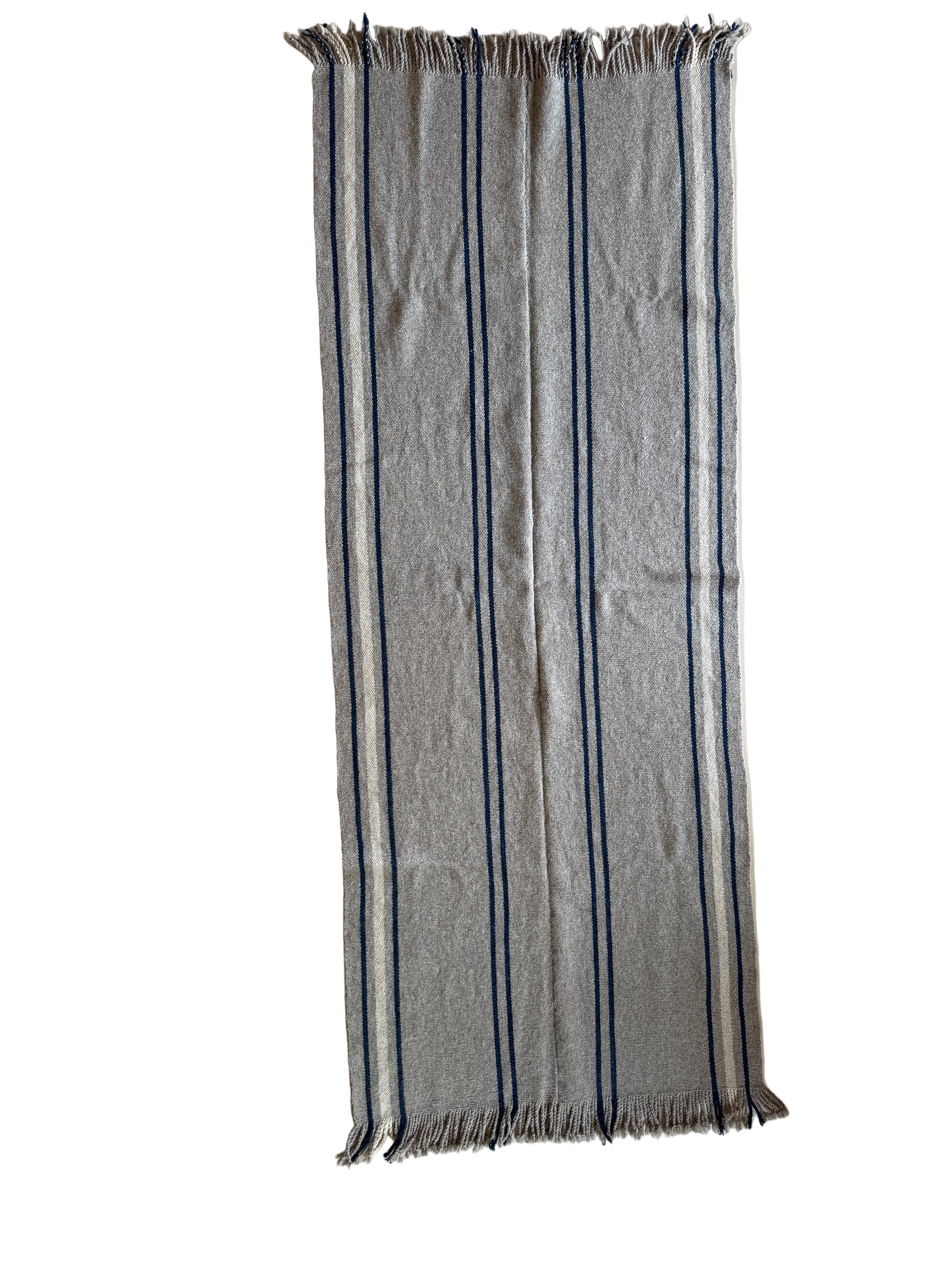 Handwoven Natural Dye Wool Throw B Mexico