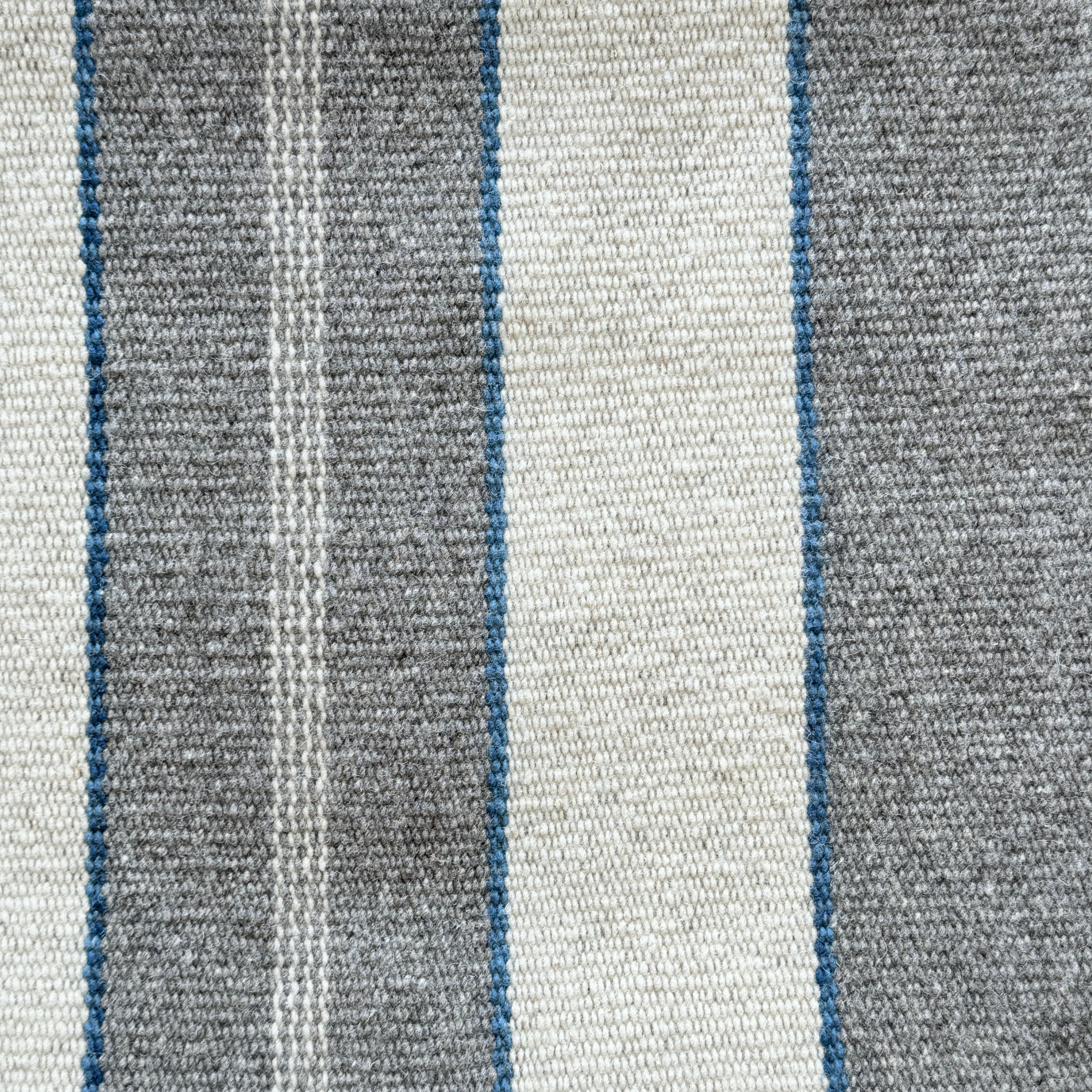 Handwoven Natural Dye Wool Throw C Mexico