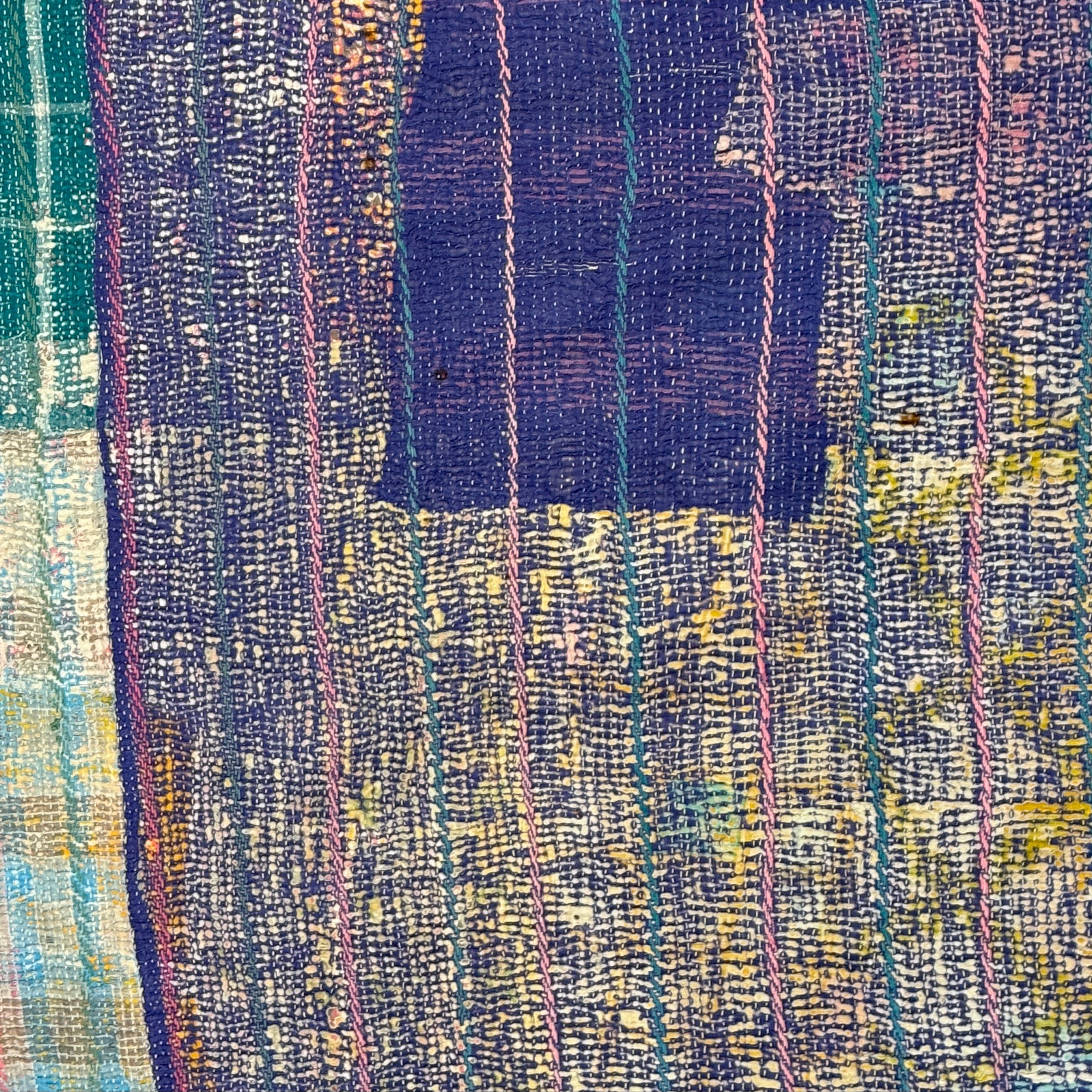 Handmade Cool Kantha Patchwork Quilt India