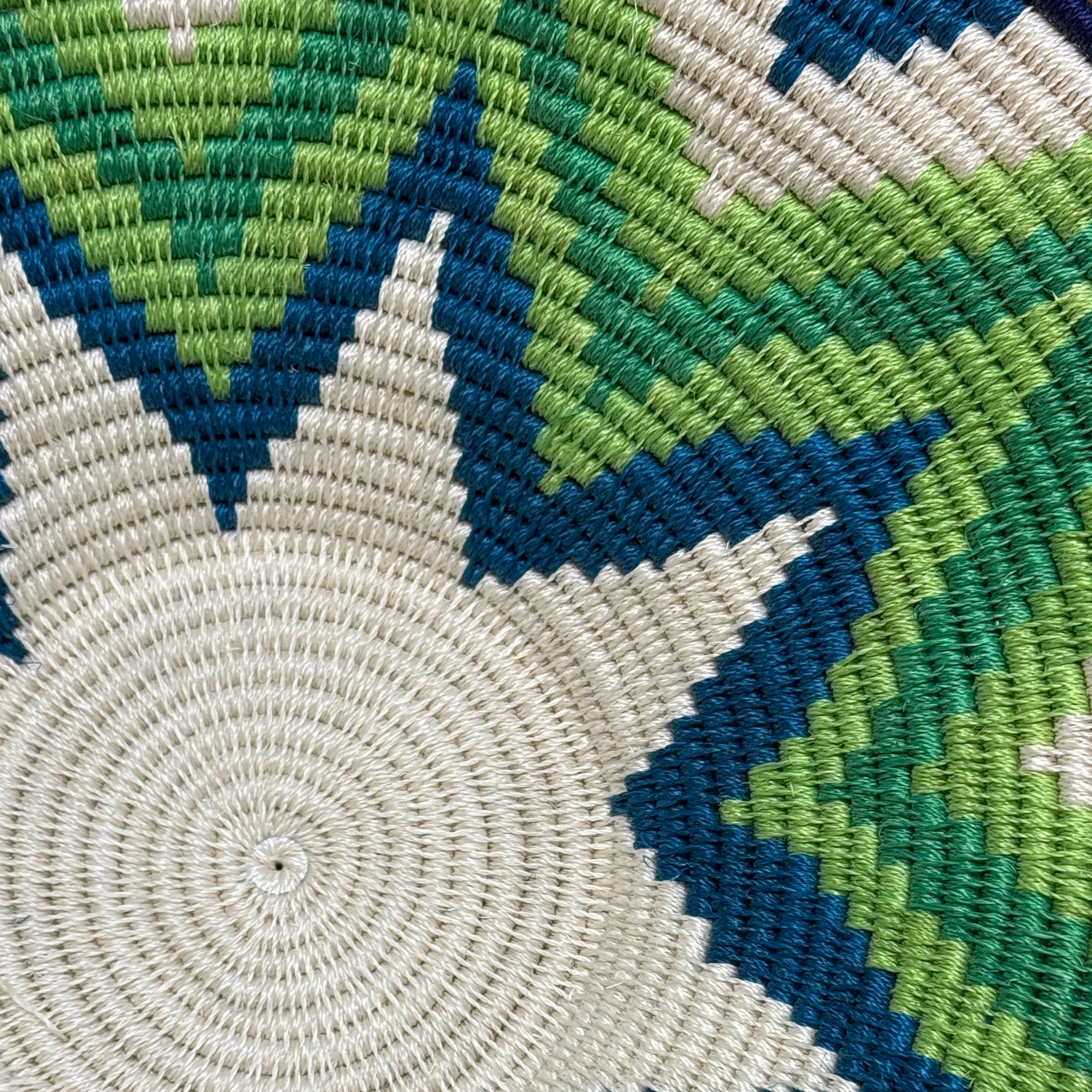 Natural Sisal Star Large Basket Eswatini