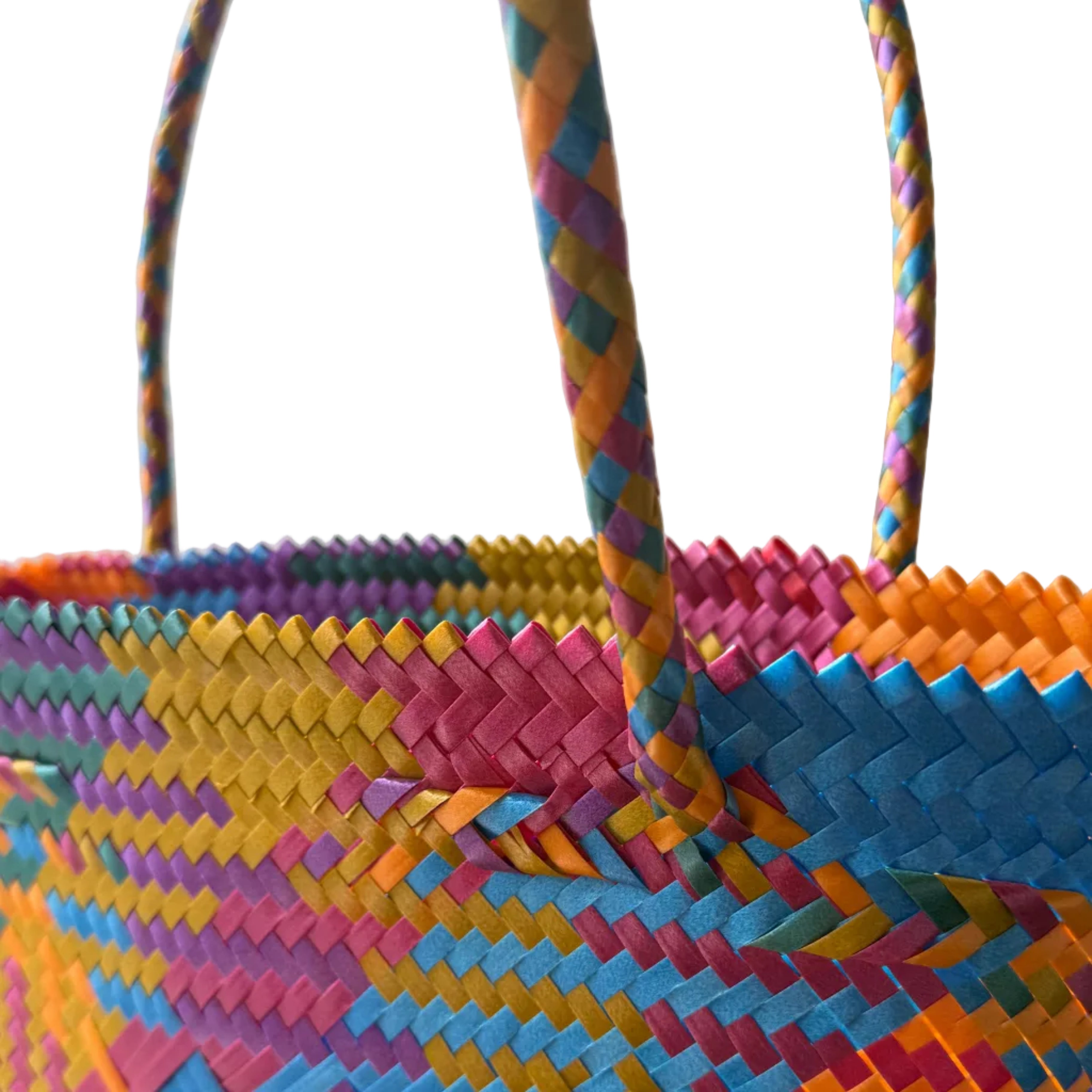 Hand Woven Abelina Diamond Bag Mexico