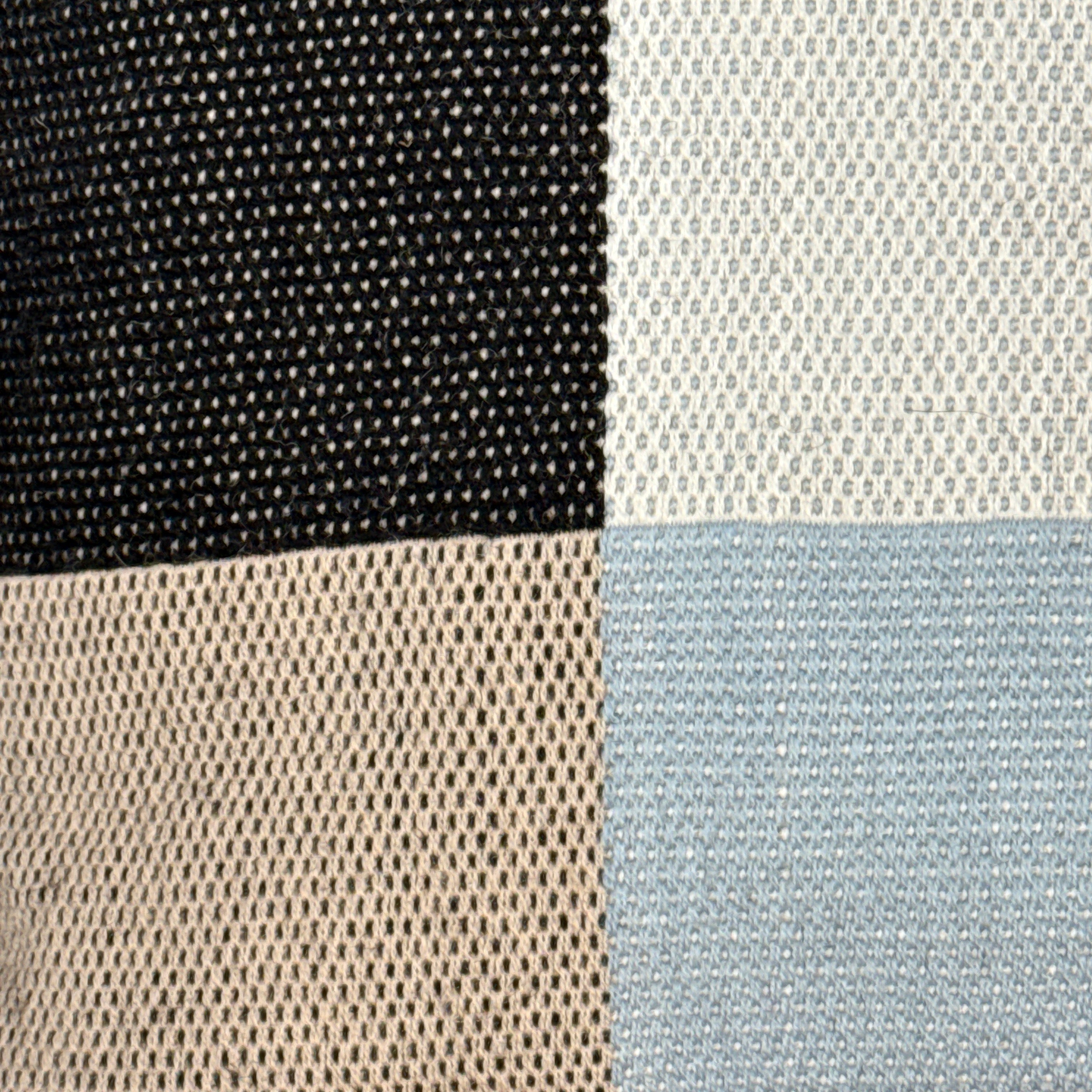 Handmade Woven Leather Black Tote Bag Peru