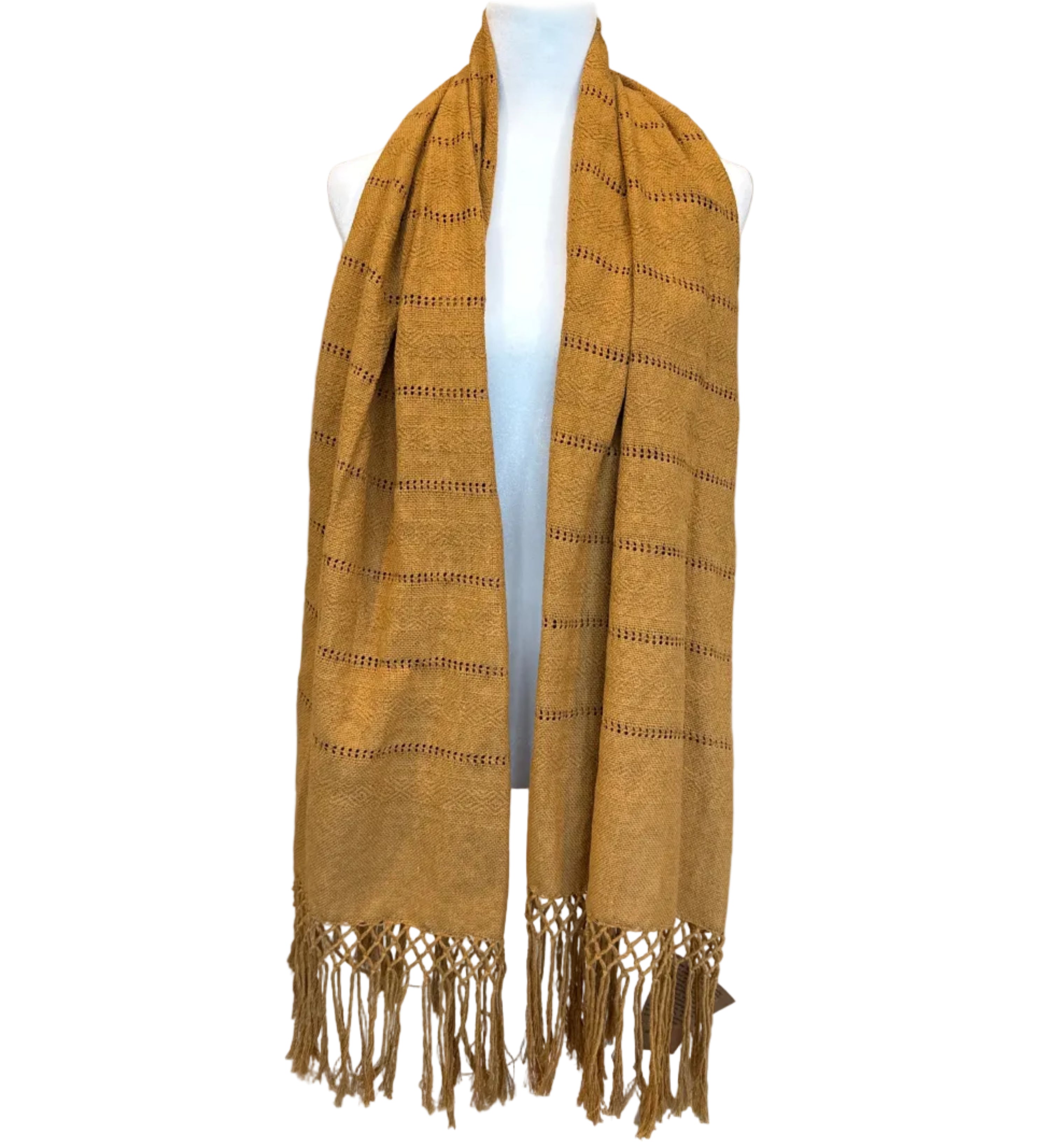 Handmade Butterscotch Rebozo Mexico