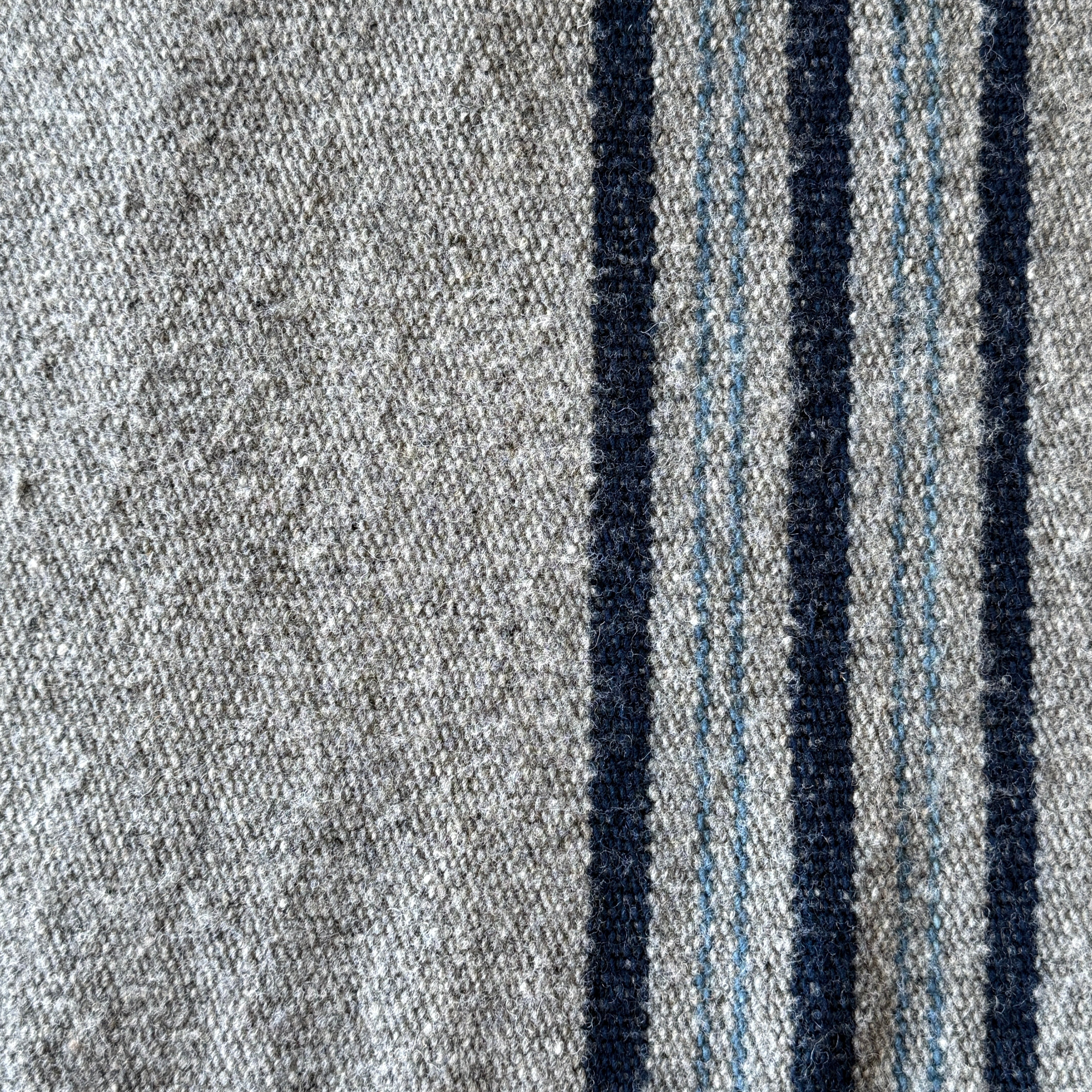Handwoven Natural Dye Wool Throw A Mexico