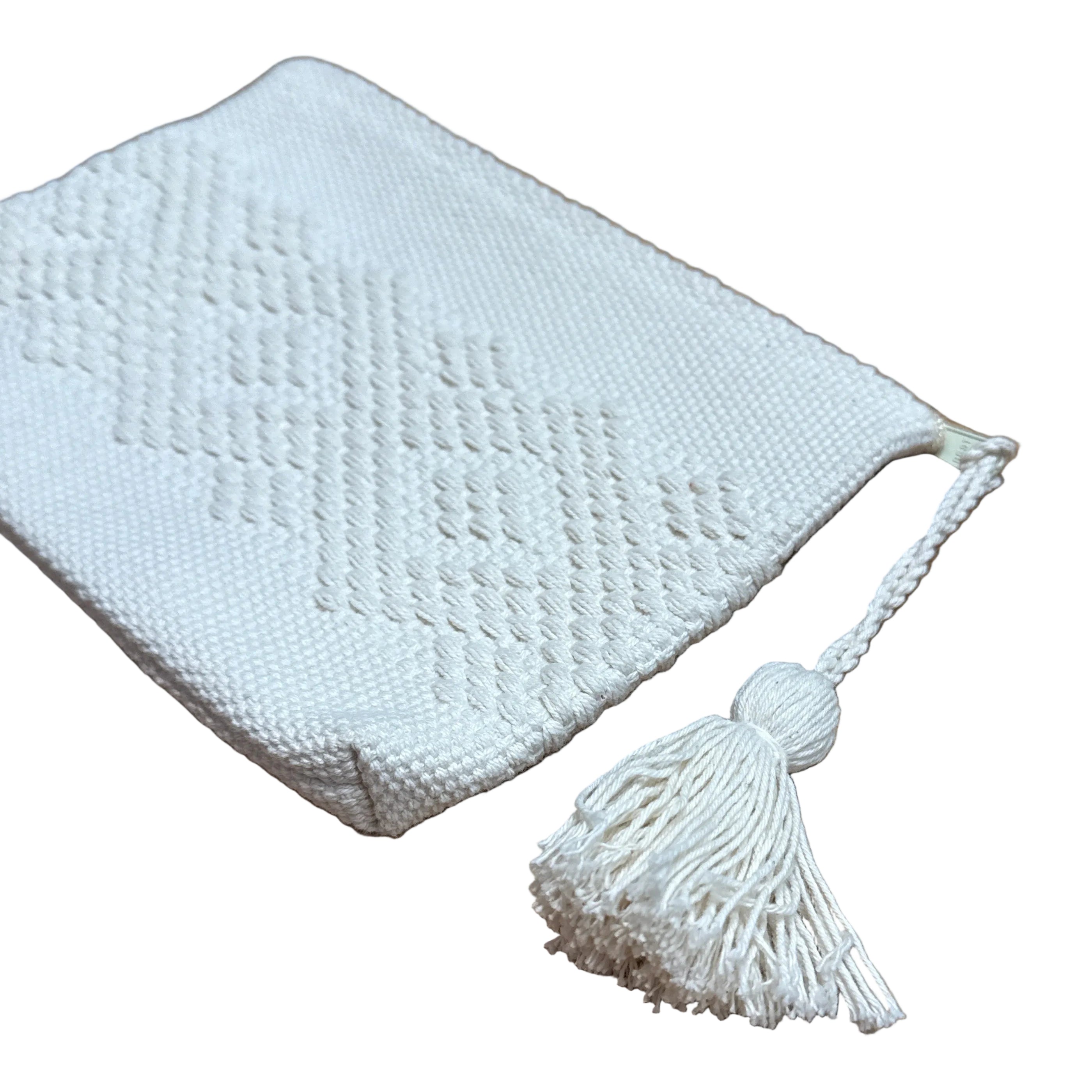 Handwoven Natural Cosmetic Bag Mexico