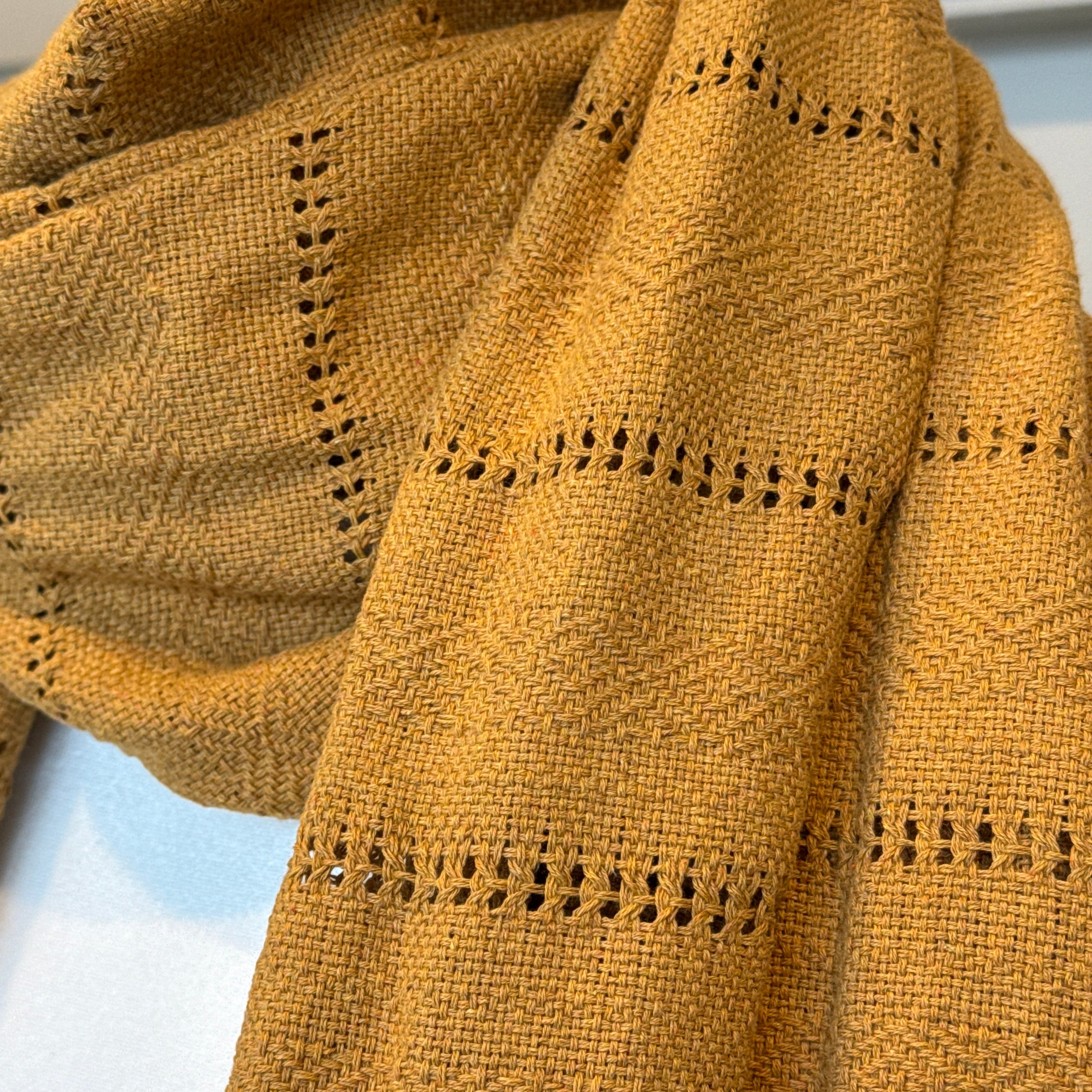 Handmade Butterscotch Rebozo Mexico