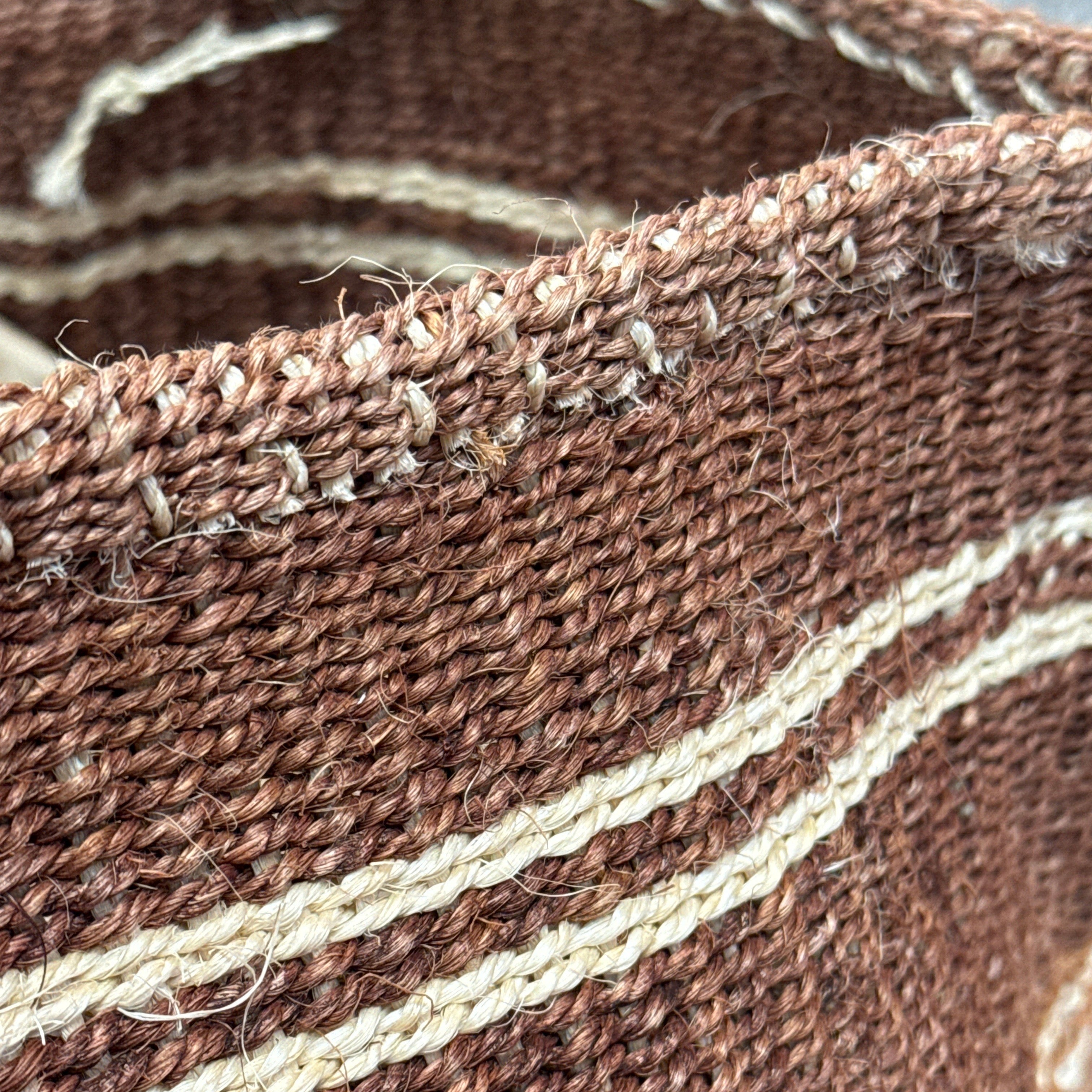 Kamba Sisal Large Basket by Patricia - Kenya