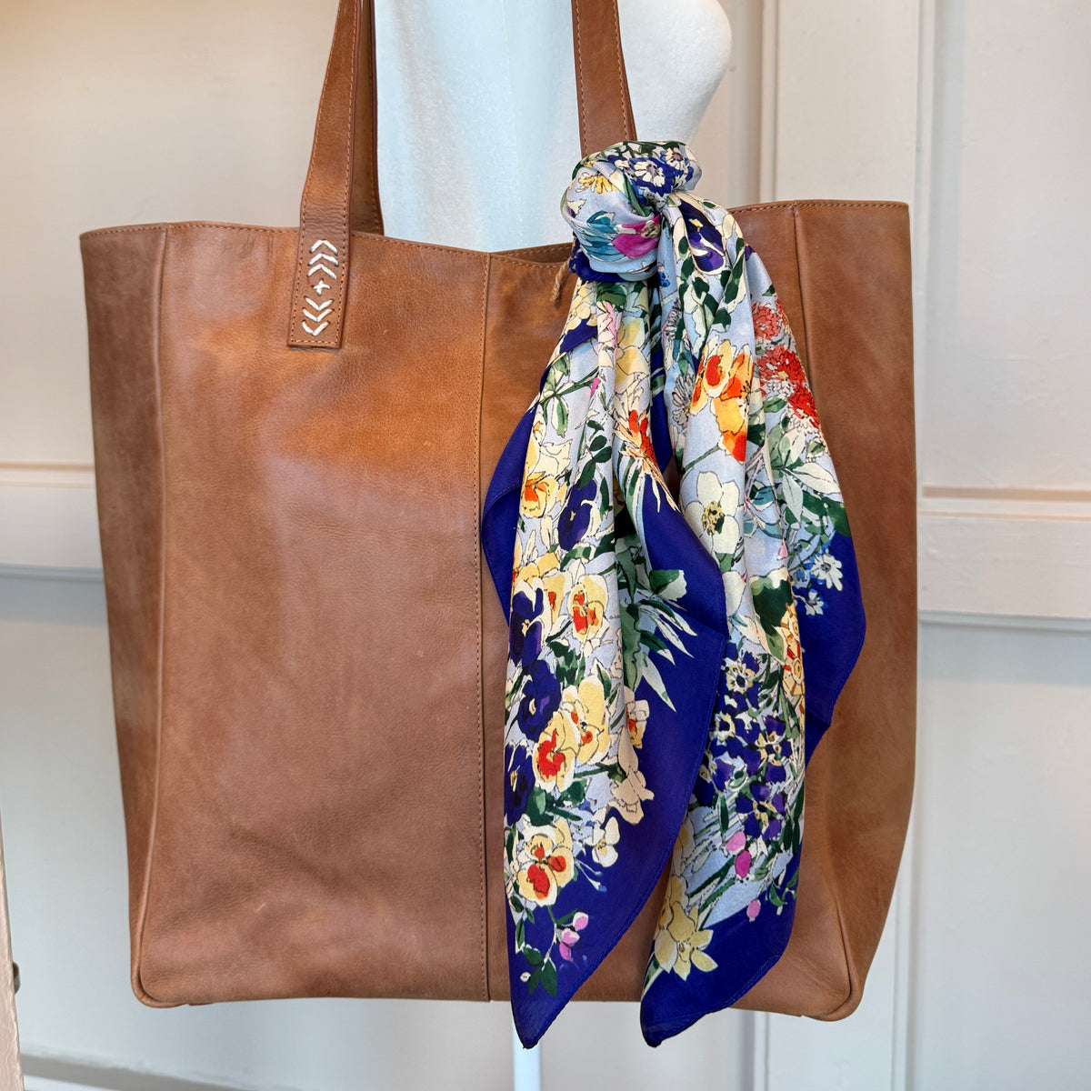 Mulberry Silk Spring Square Scarf India