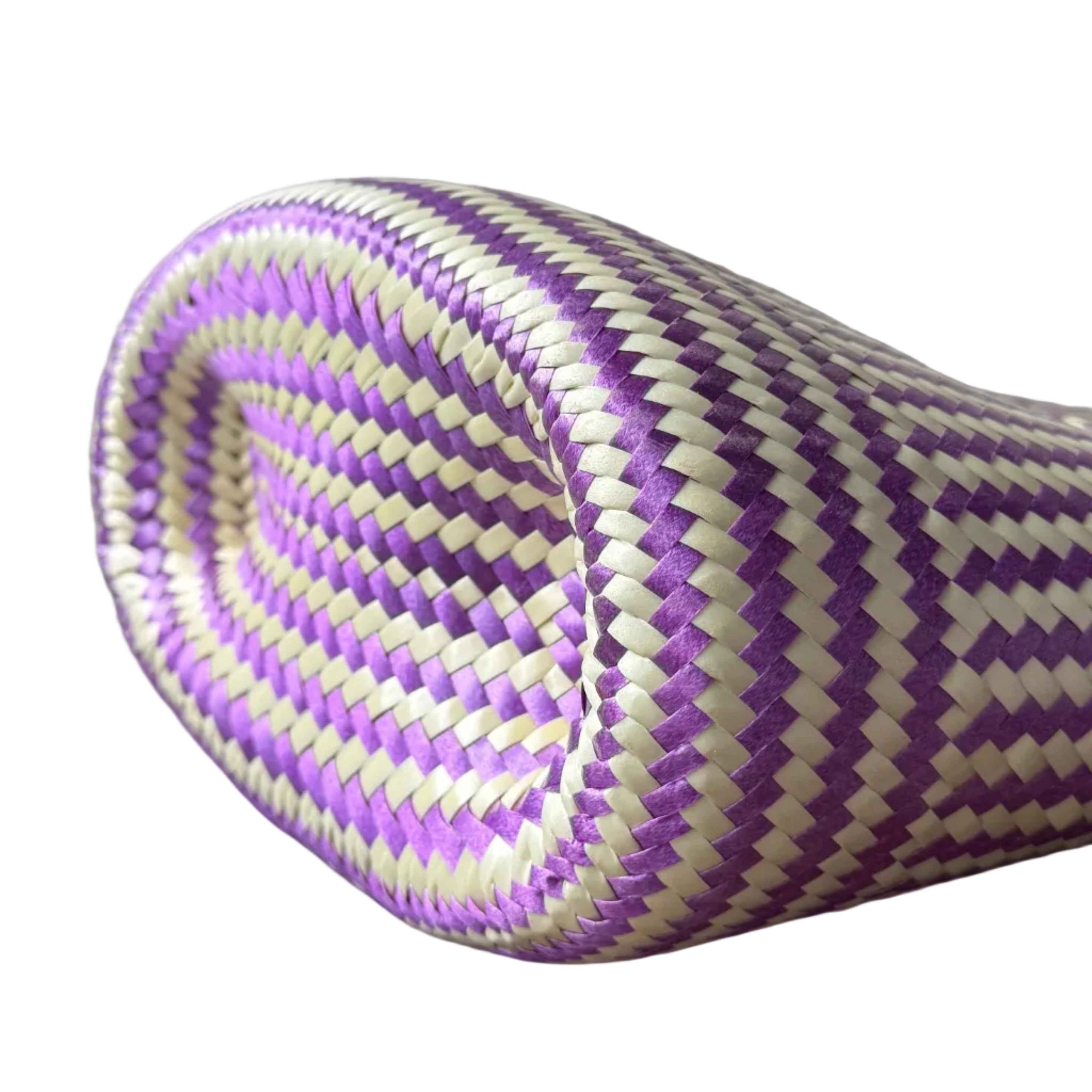 Hand Woven Abelina Purple Bag Mexico