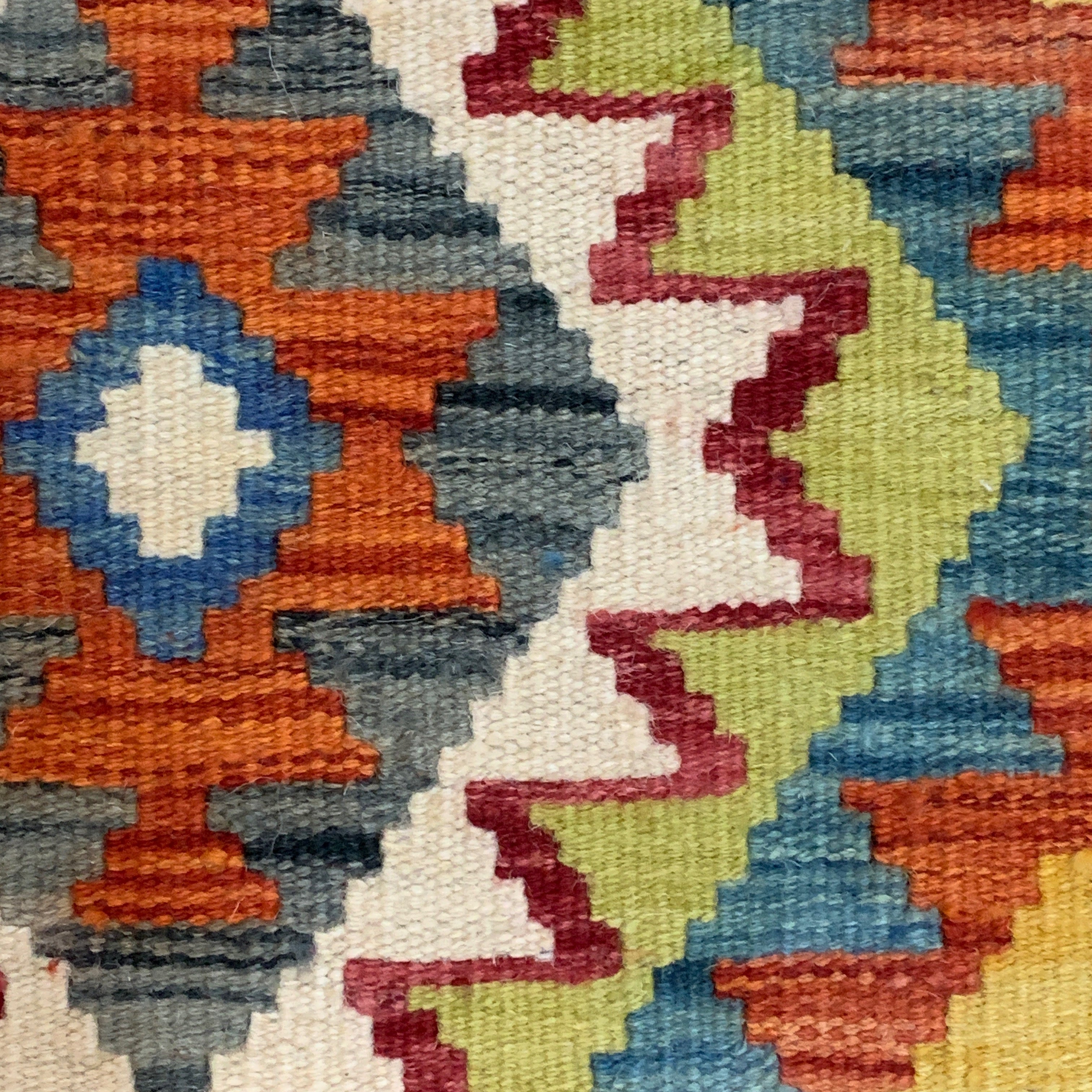Handwoven Small Kilim Afghanistan (2x3) - 005