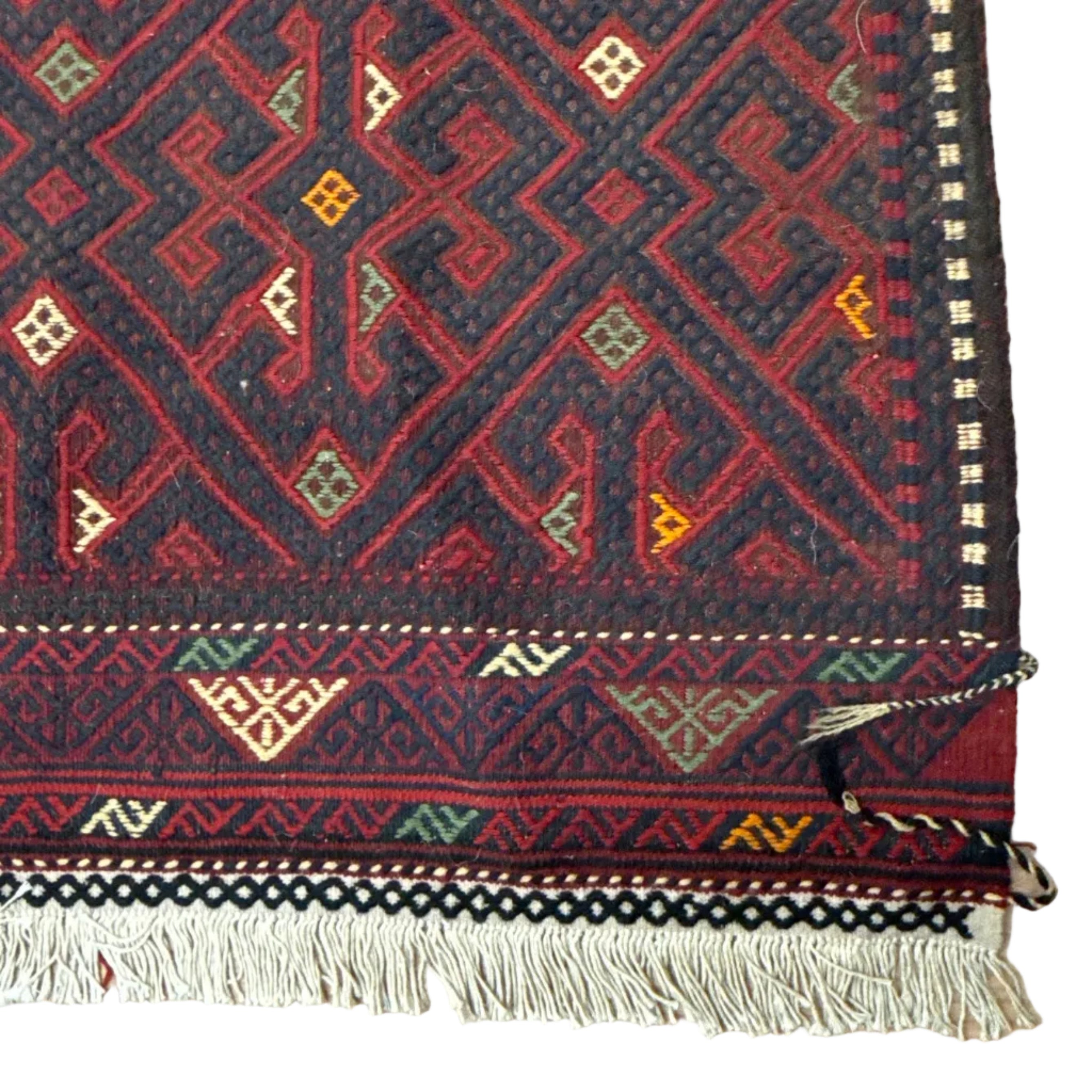 Handwoven Olami Kilim Afghanistan - 02