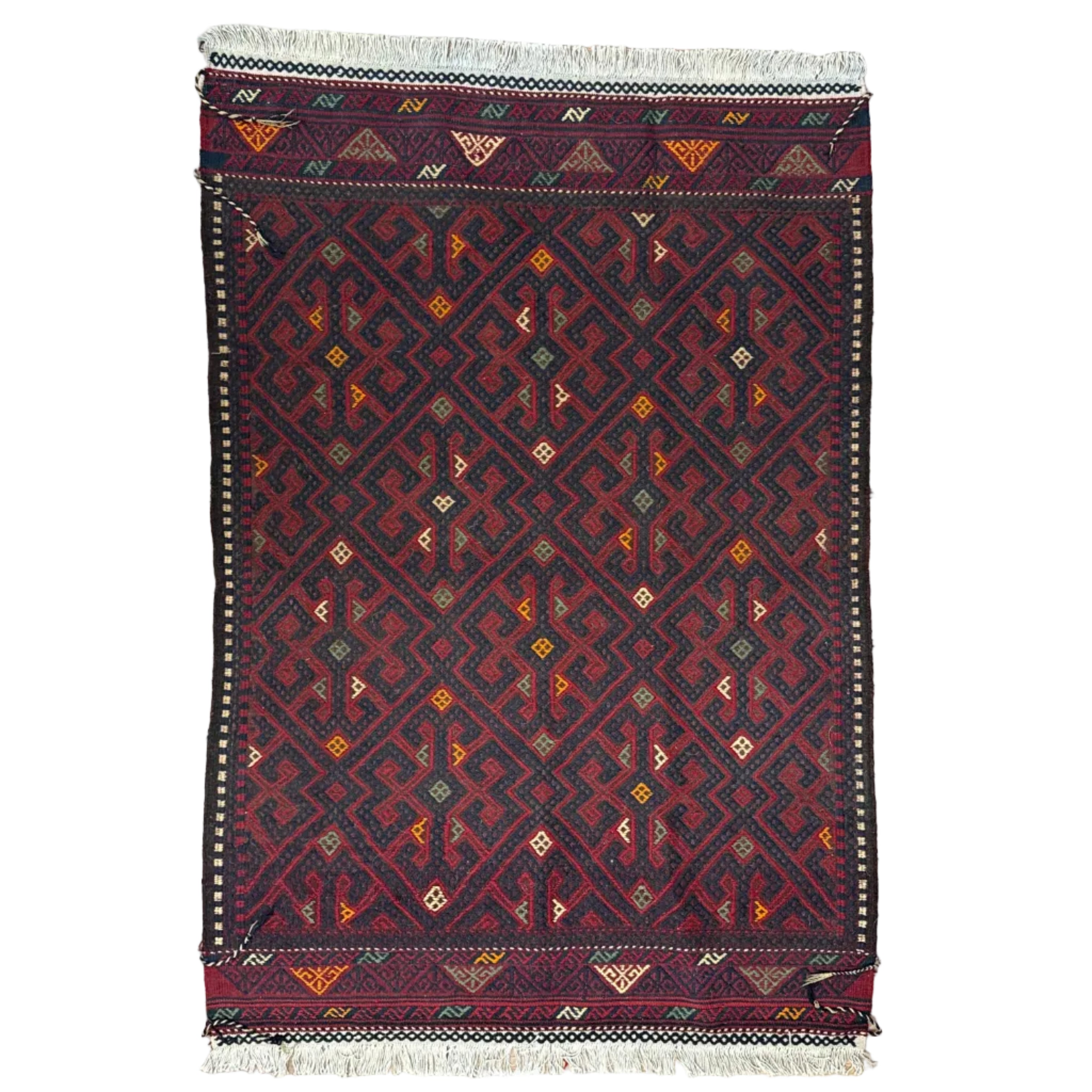 Handwoven Olami Kilim Afghanistan - 02