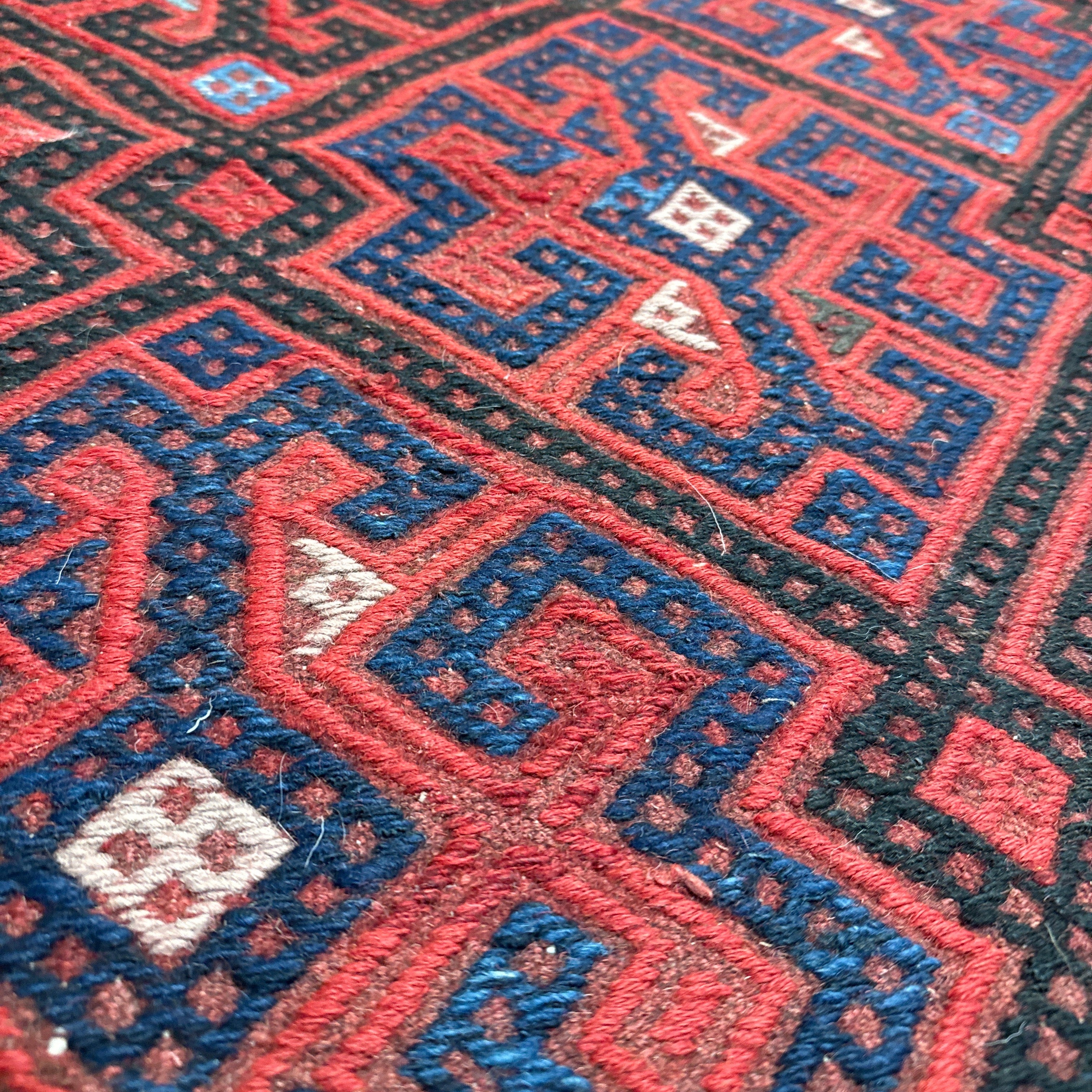 Handwoven Olami Kilim Afghanistan - 06