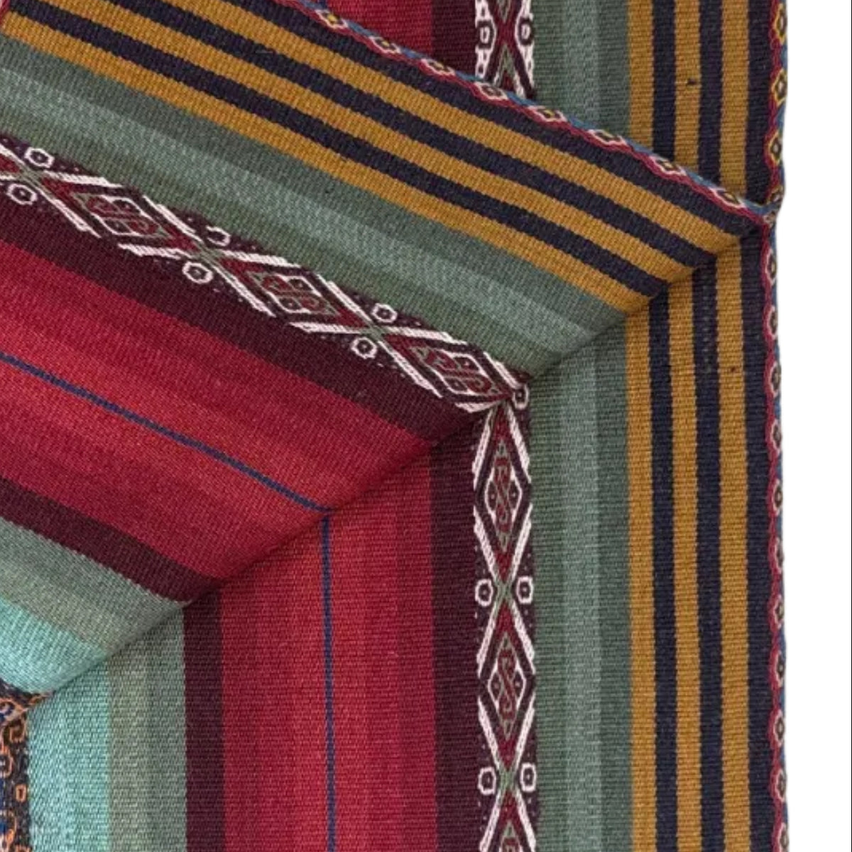 Handwoven Chinchero Alpaca Throw Peru