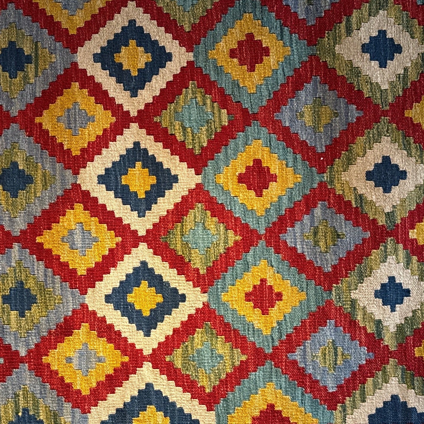 Handwoven Medium Kilim Afghanistan (4x6) - 016