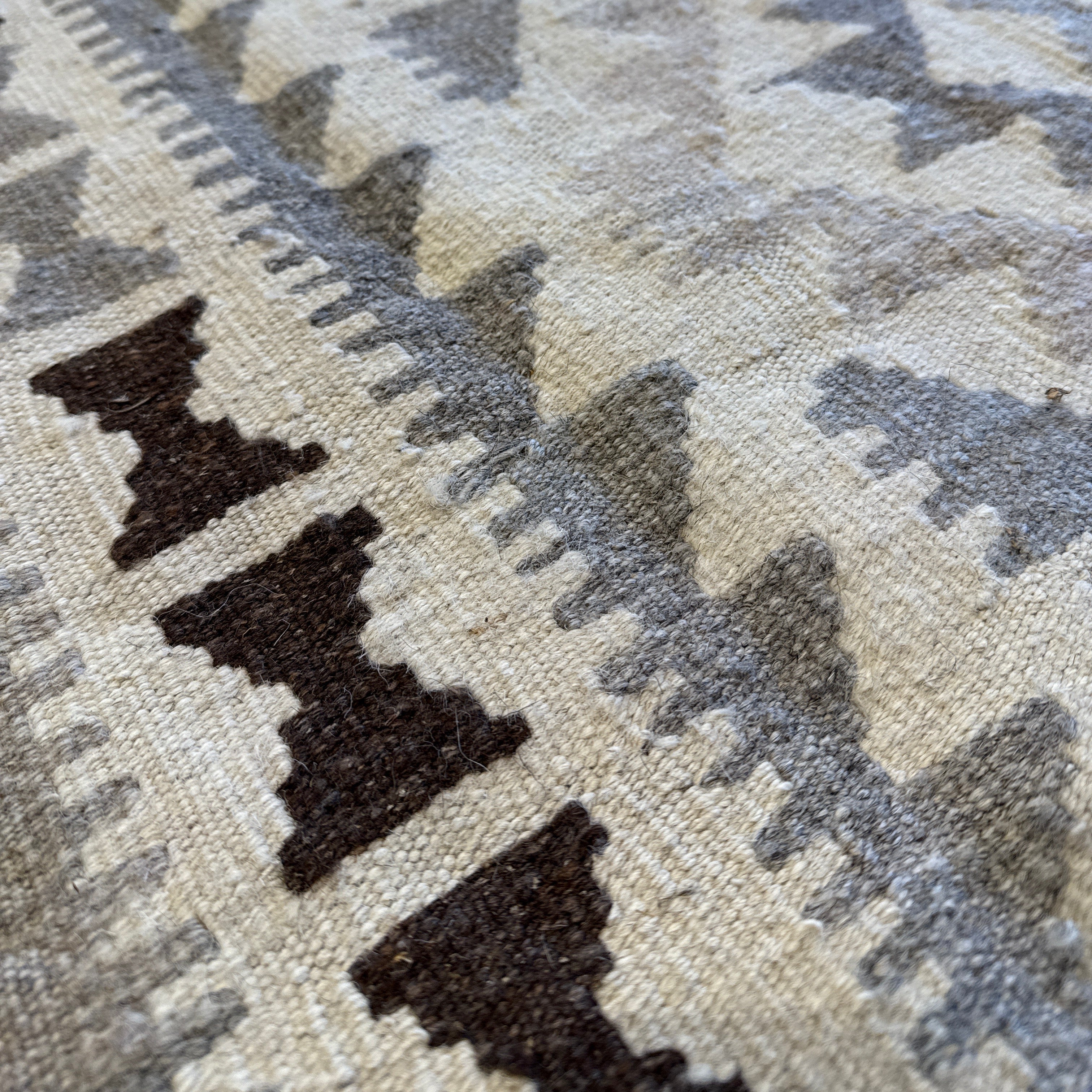 Handwoven Wool Kilim Small Rug Afghanistan (3x5) - 004