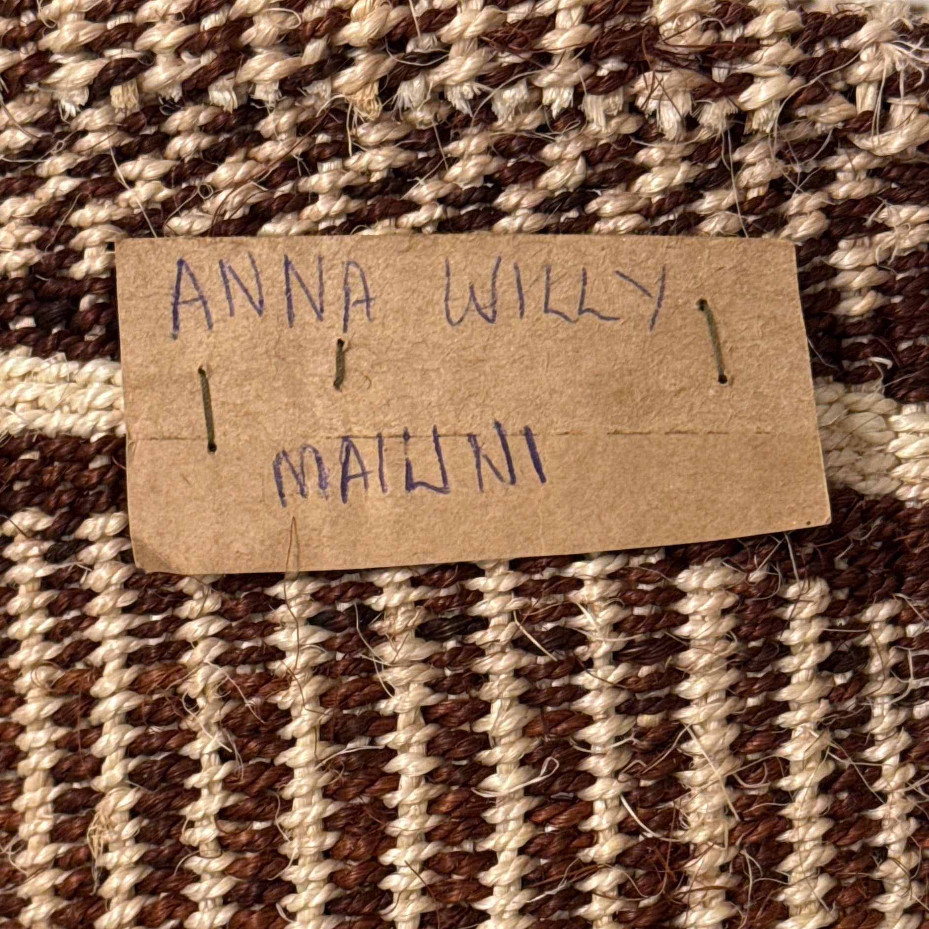 Kamba Sisal Medium Basket by Anna - Kenya