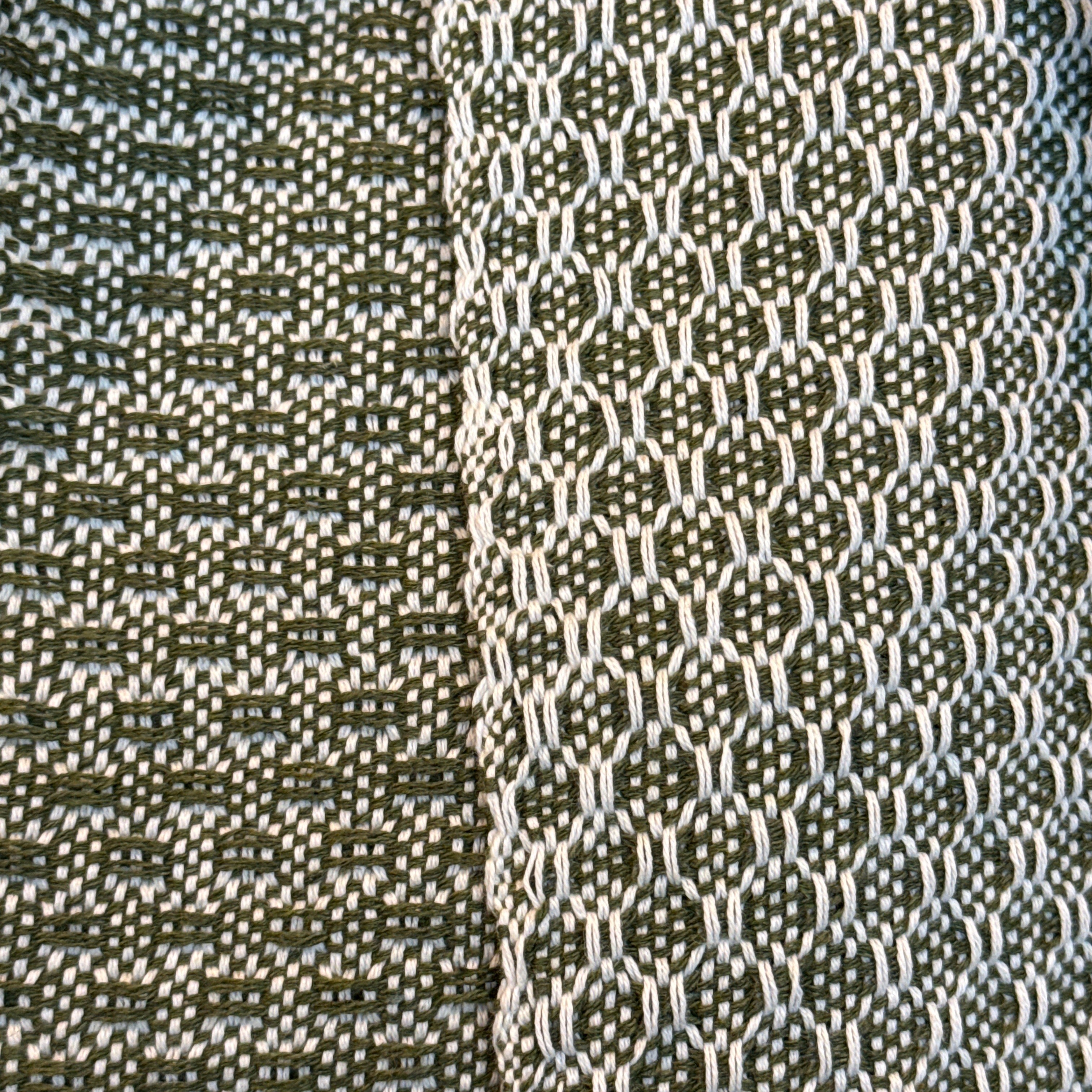 Handmade Green Rebozo Mexico