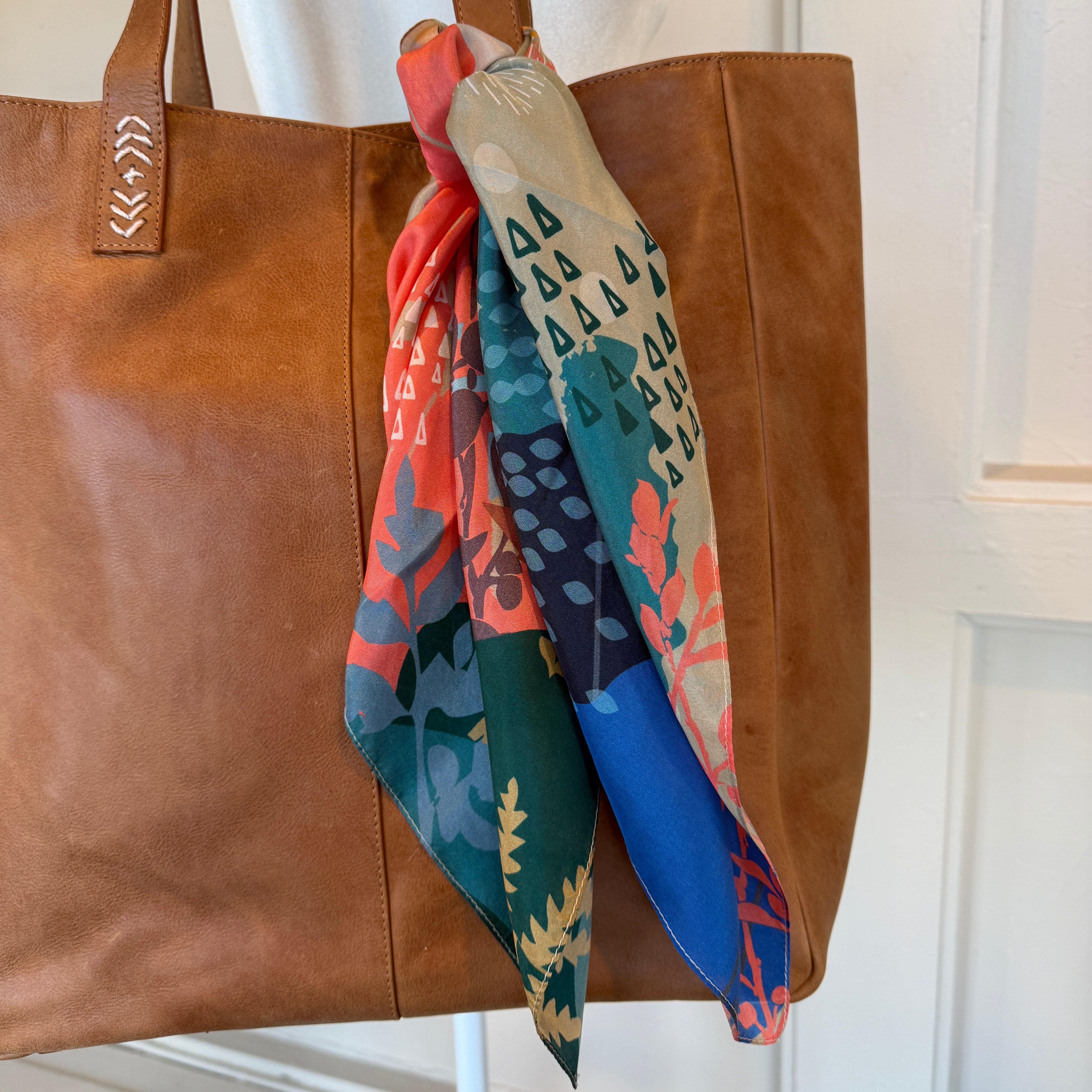 Mulberry Silk Summer Square Scarf India