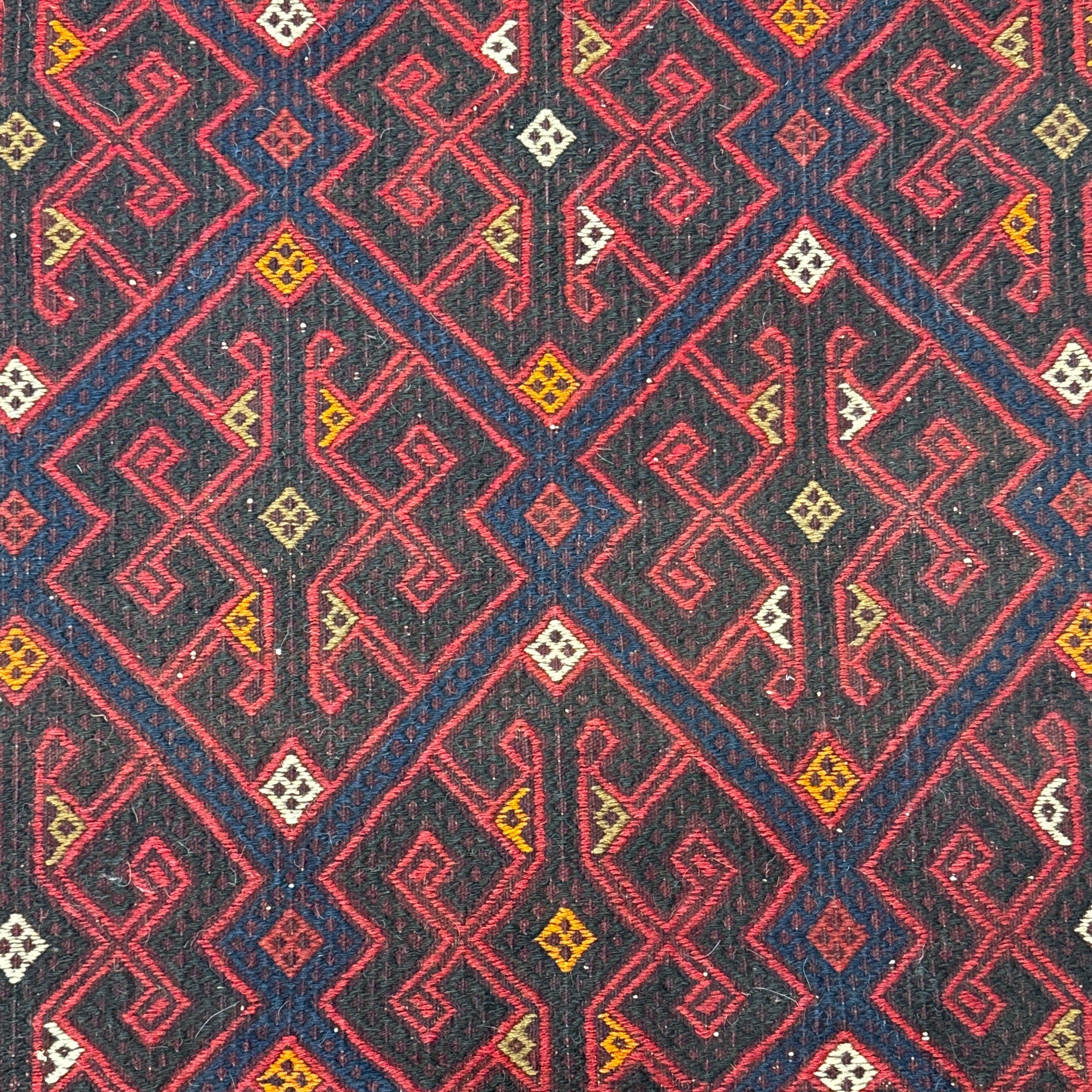 Handwoven Olami Kilim Afghanistan - 05