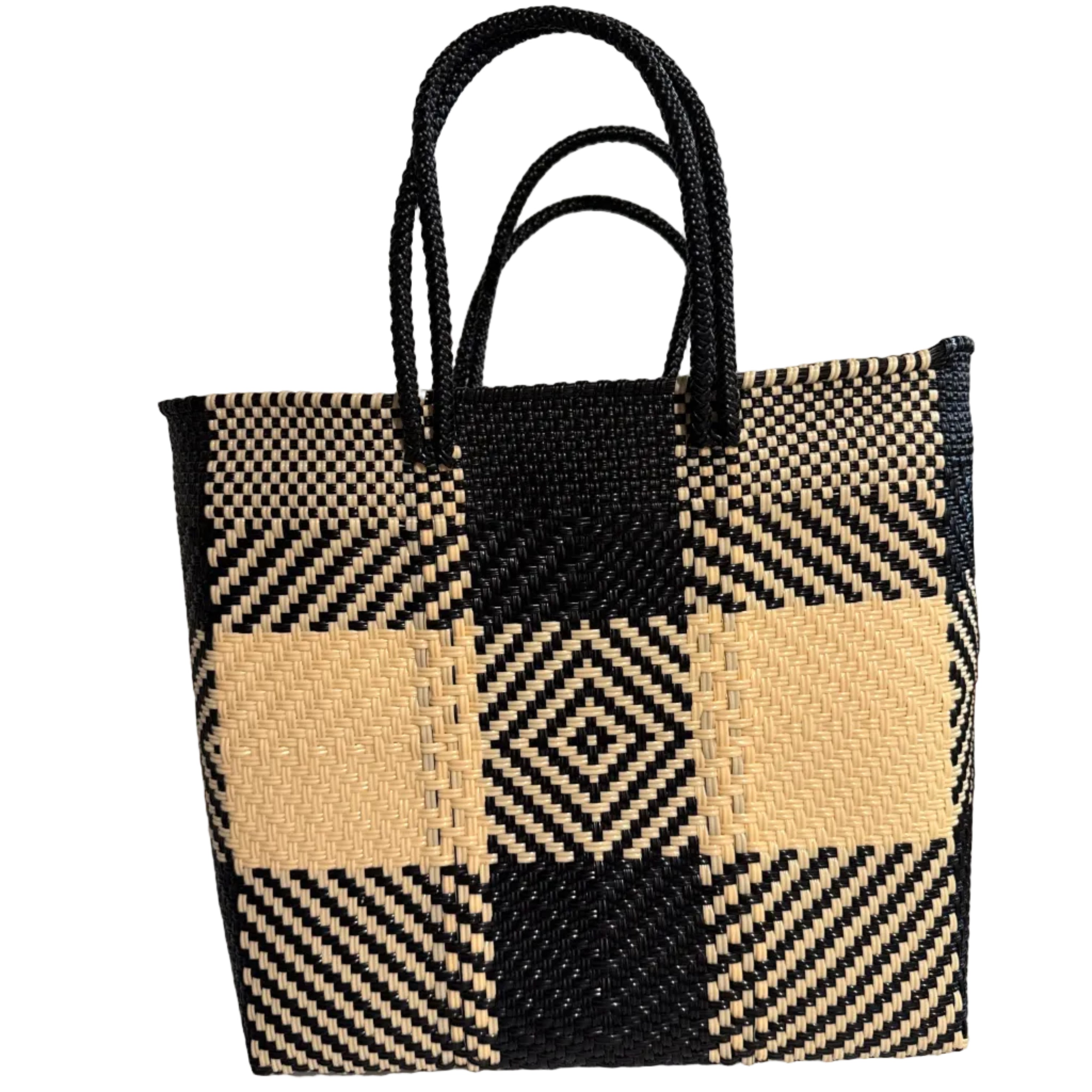 Handwoven Market Bag Mexico - 022