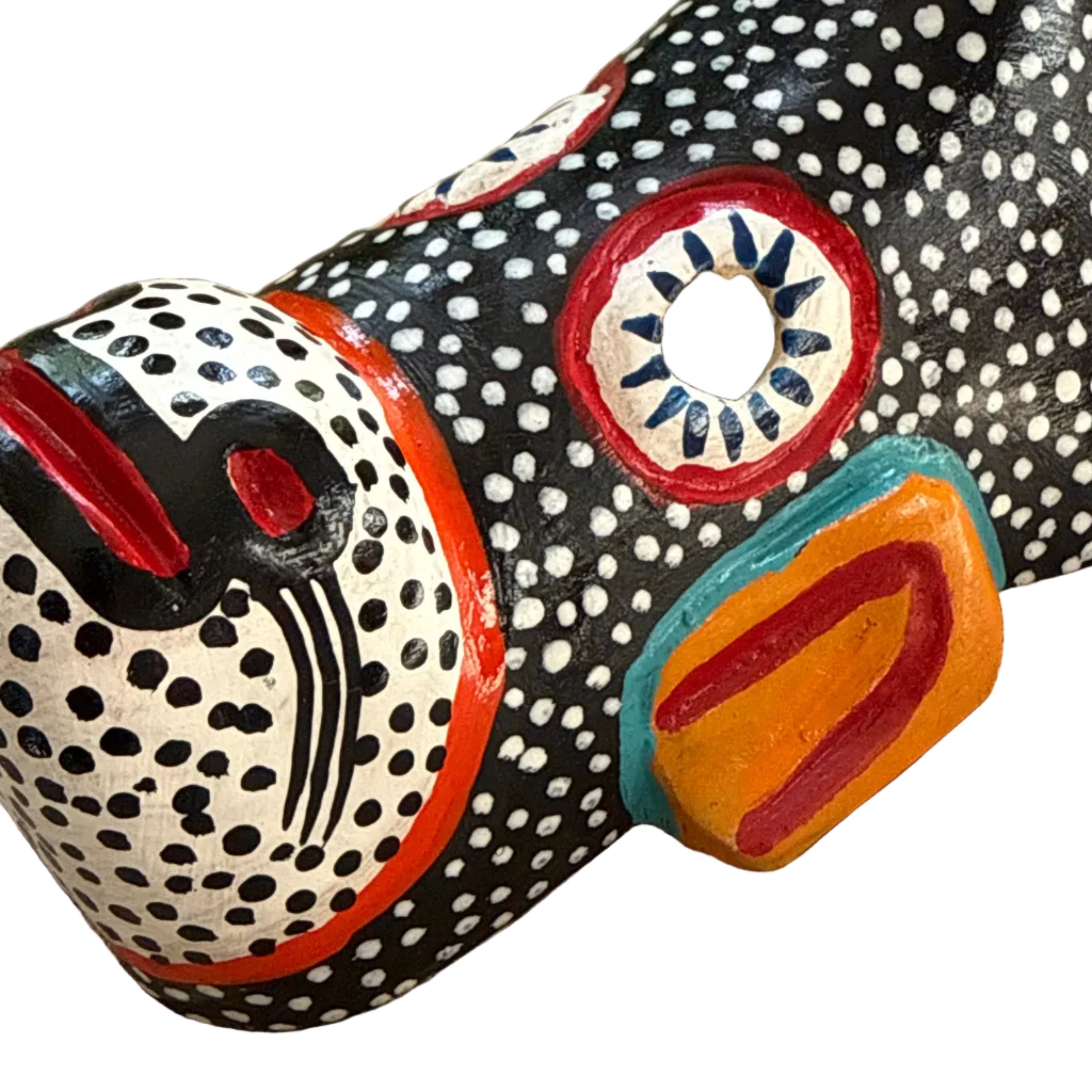 Wooden Monkey Mask Small Guatemala