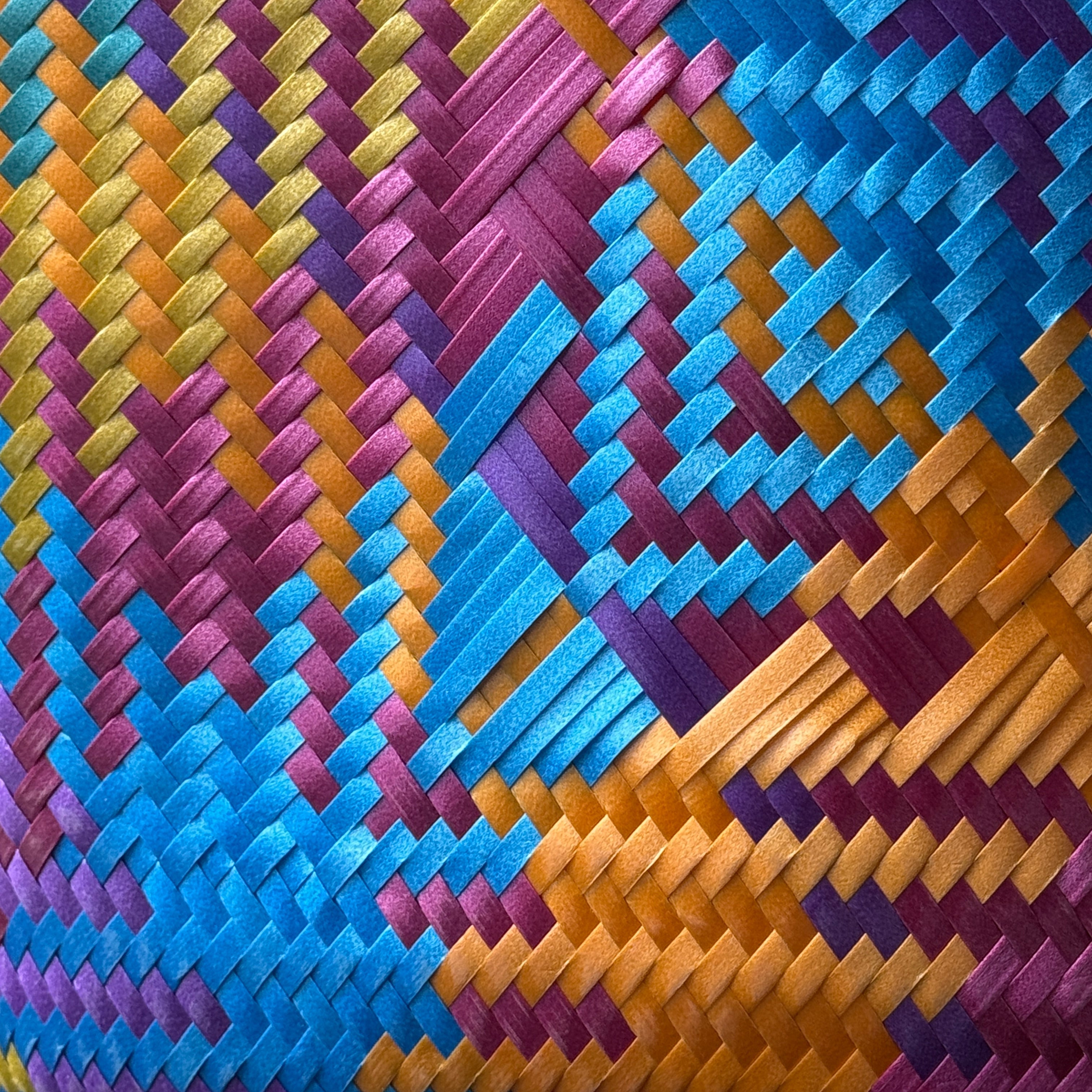 Hand Woven Abelina Diamond Bag Mexico