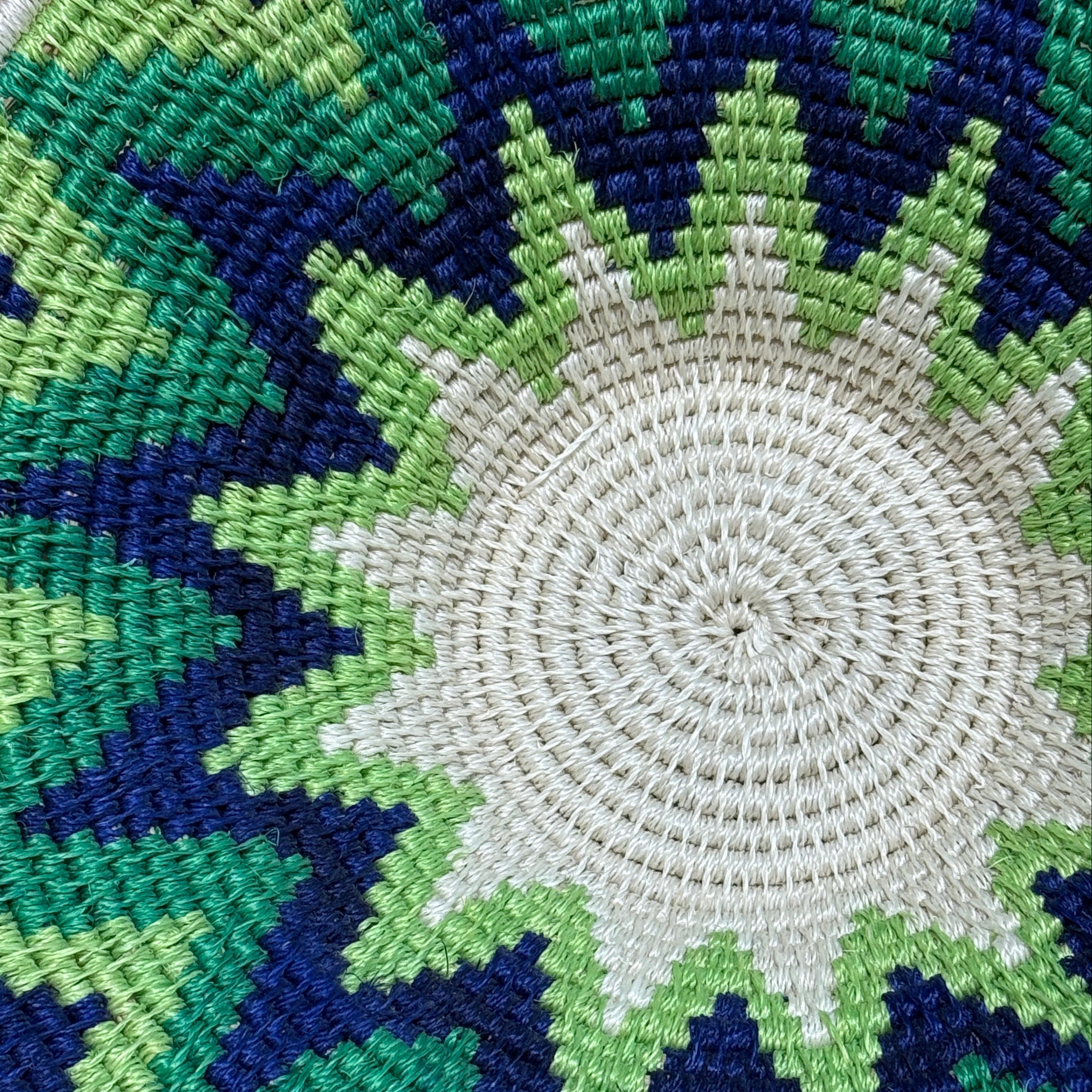 Natural Sisal Star Basket Eswatini