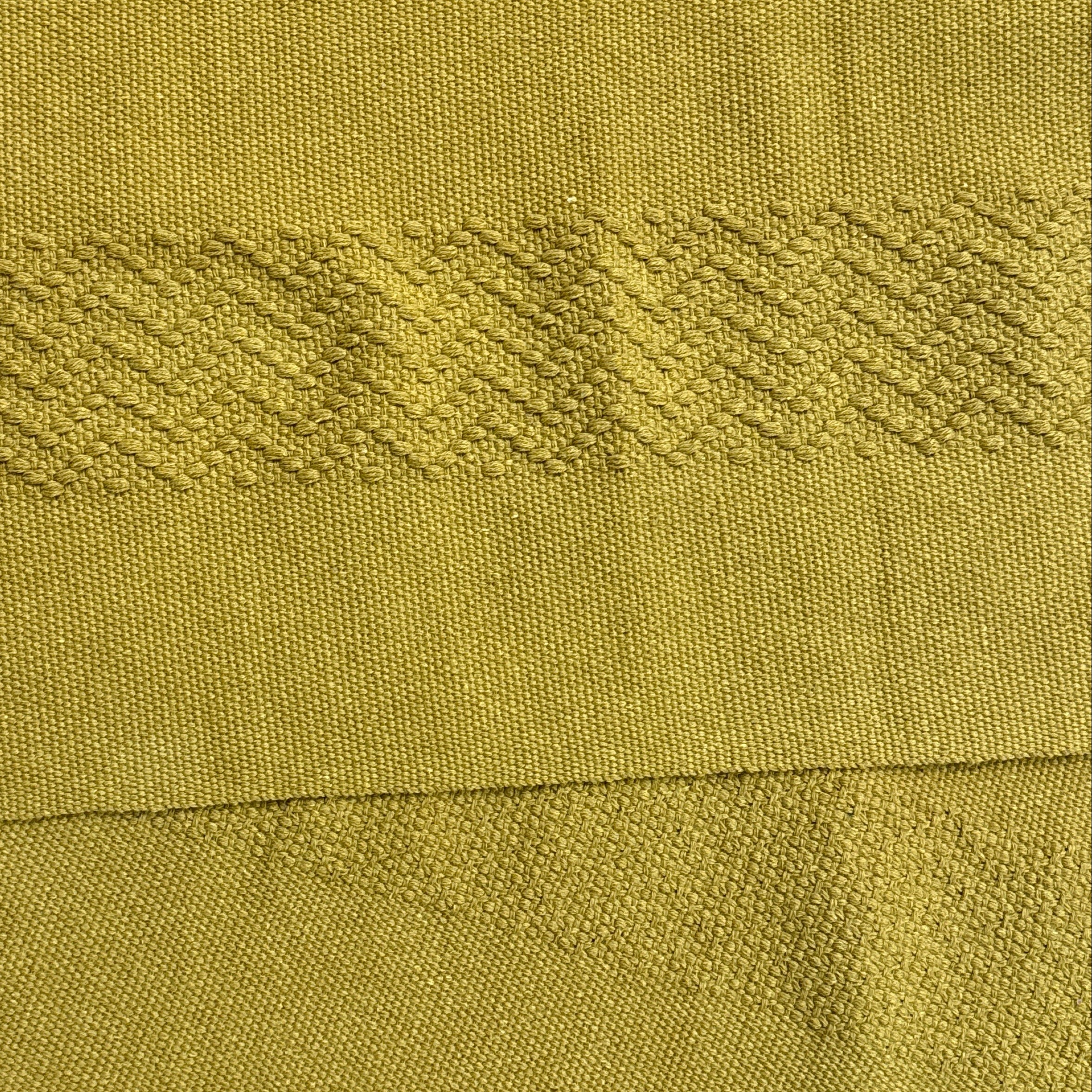 Hand Woven Jalieza Goldenrod Table Runner Mexico