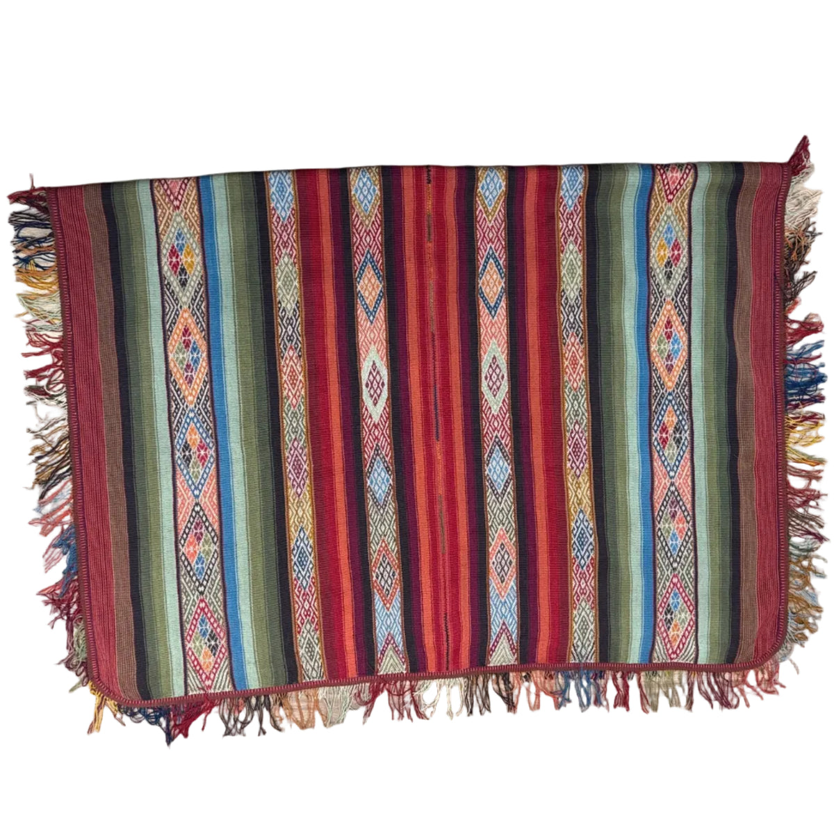Handwoven Merino and Alpaca Throw Peru