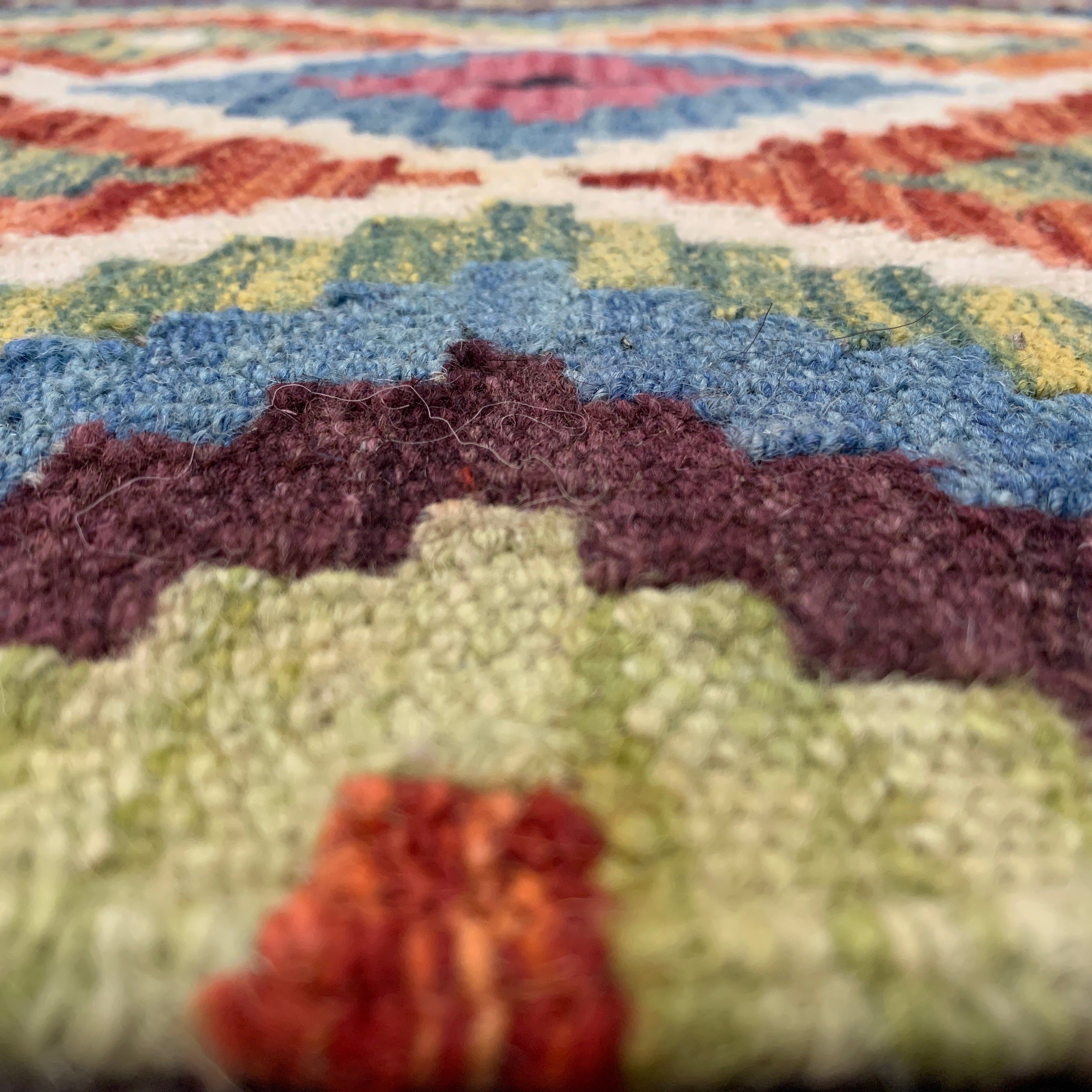 Handwoven Small Kilim Afghanistan (2x3) - 001