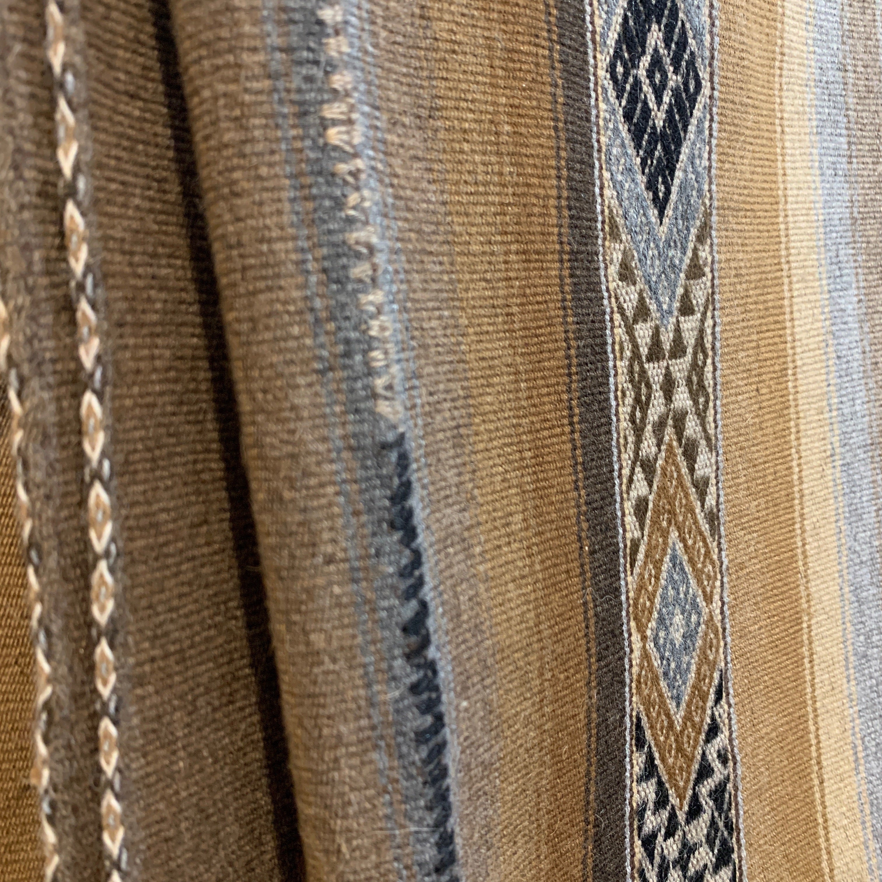 Handwoven Cielo Merino and Alpaca Throw Peru