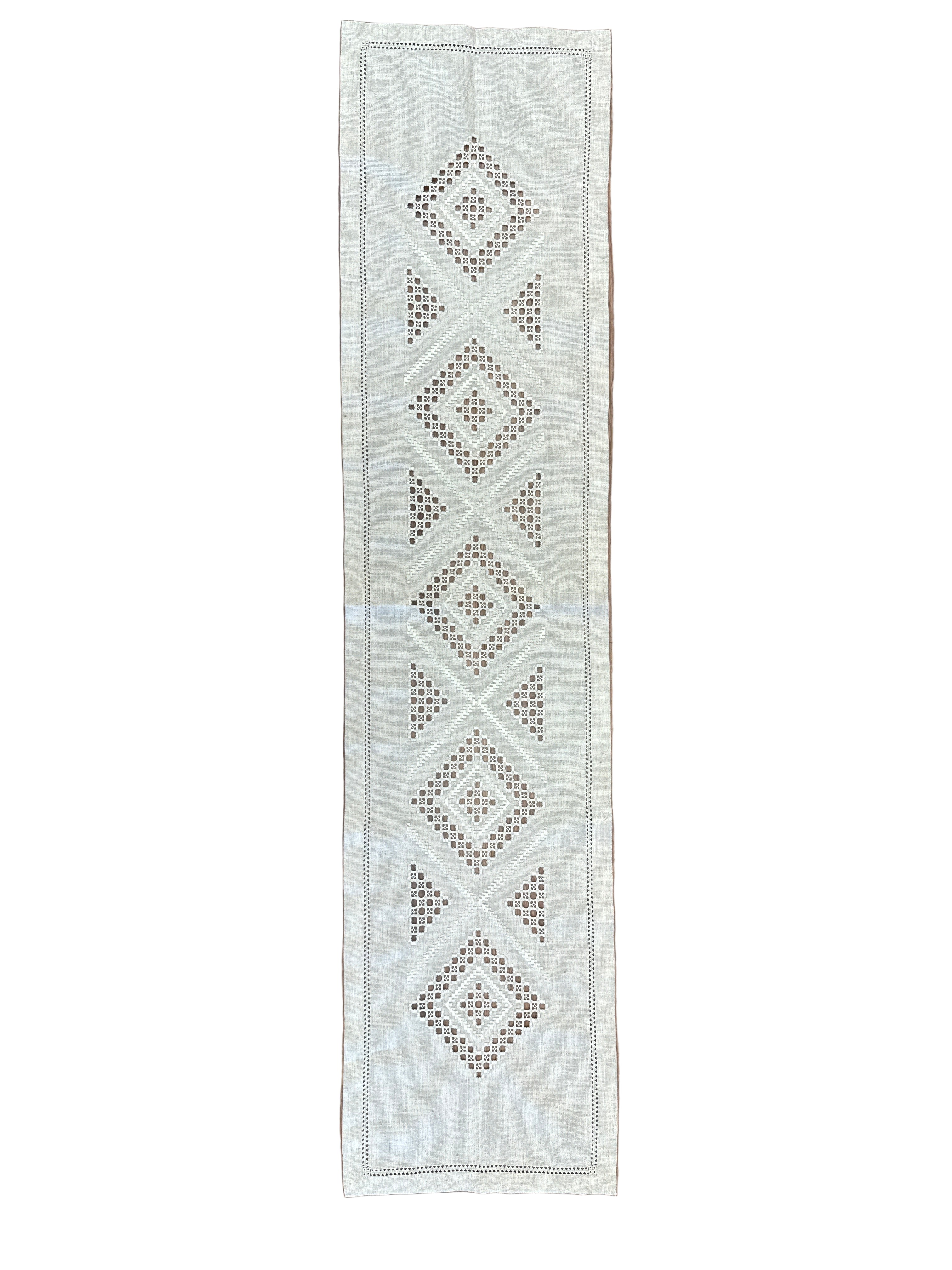 Linen Embroidered Table Runner Ukraine
