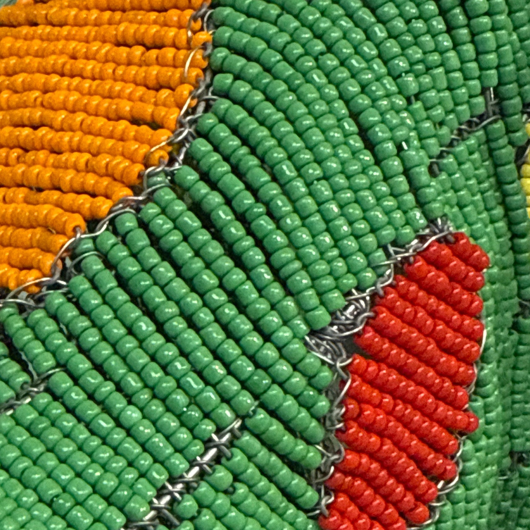 Handmade Beaded Rhino Head South Africa