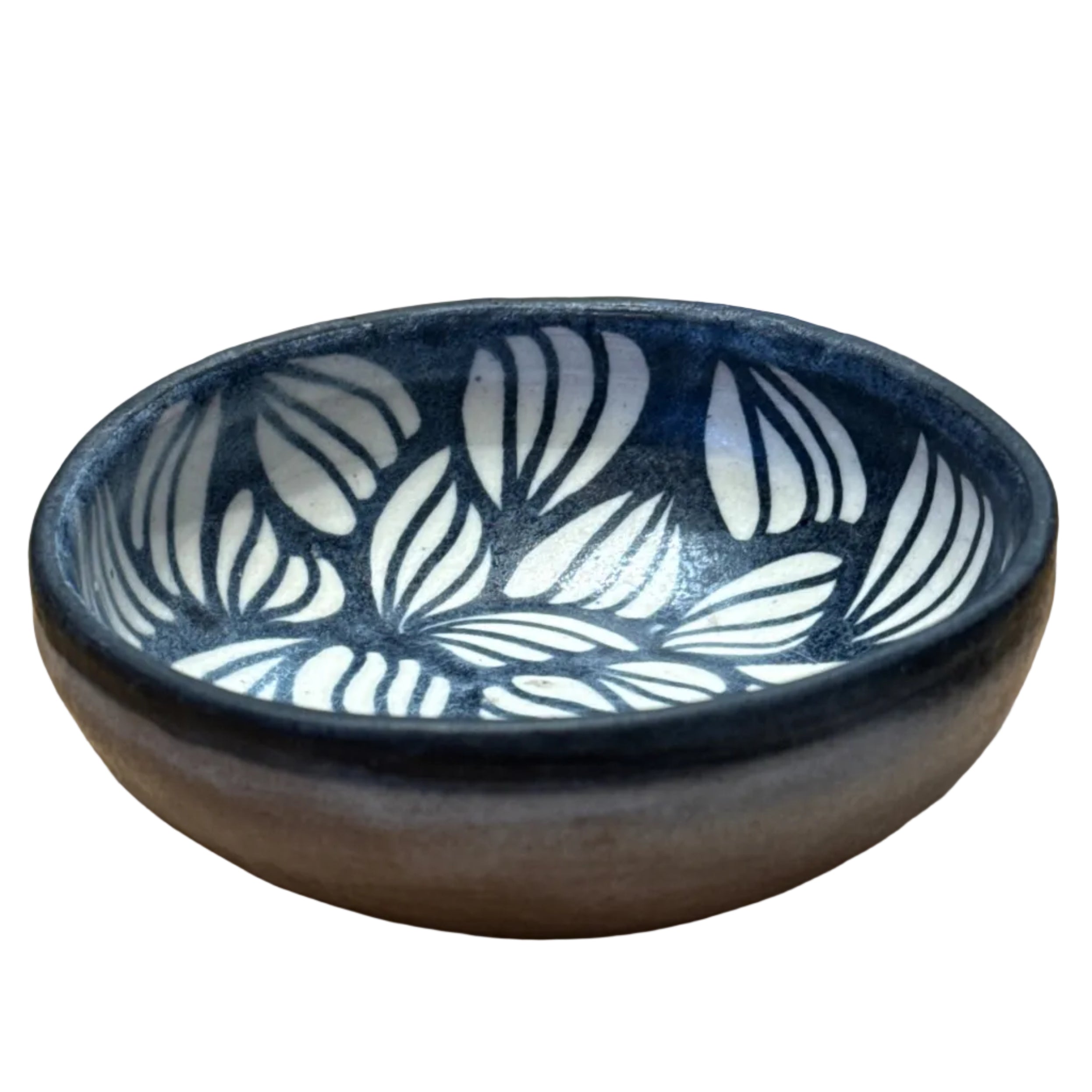 Handmade Petals Ceramic Bowl Mexico