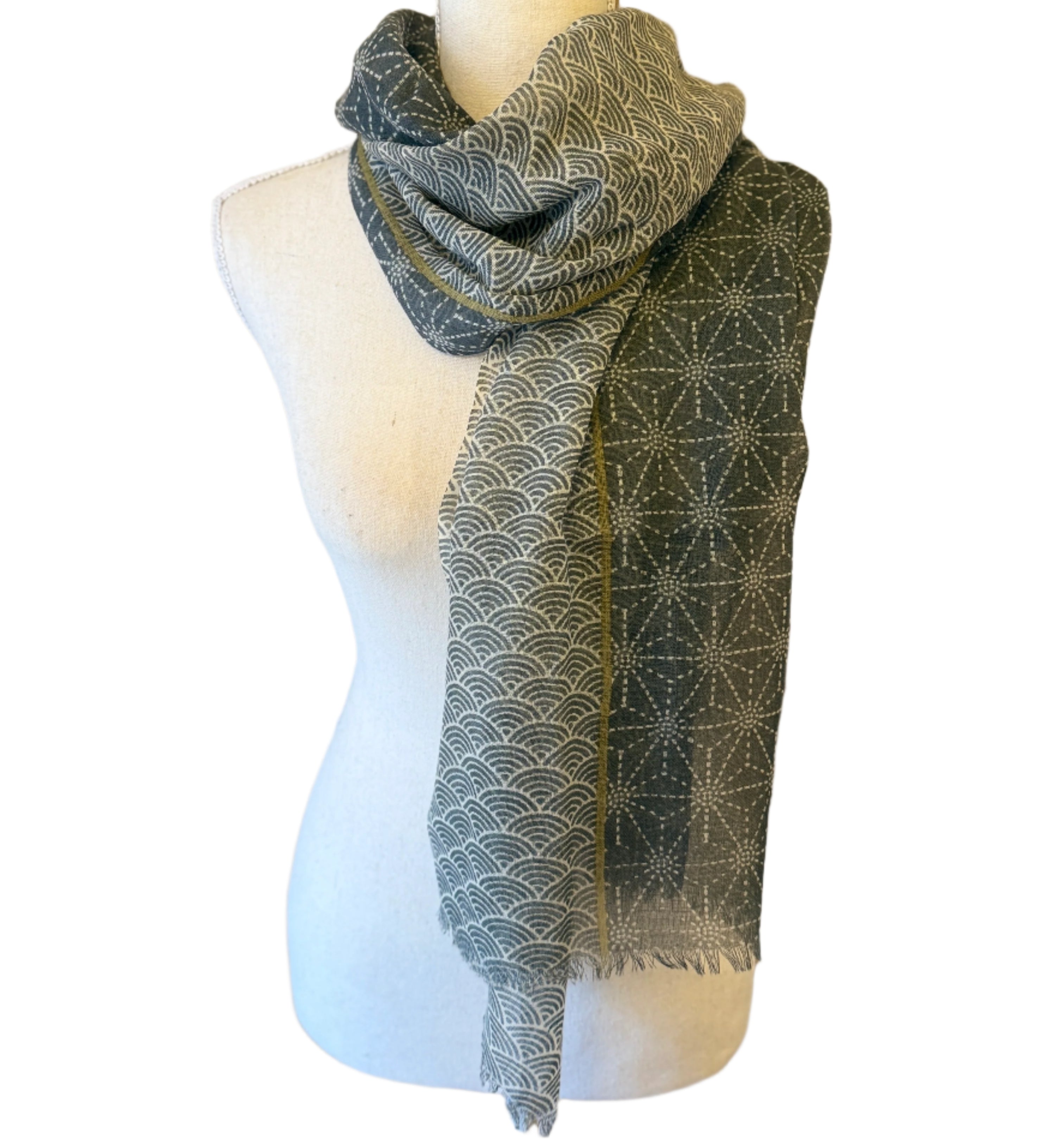 Handmade Light Wool Scarf India